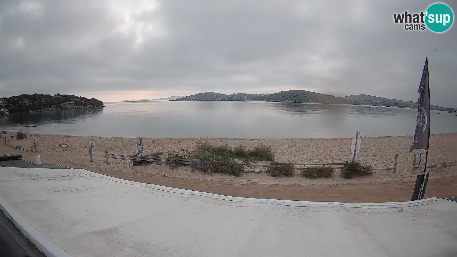 Porto Pollo Windsurfen und Kitesurfen Live-Webcam – Sardinien – Italien