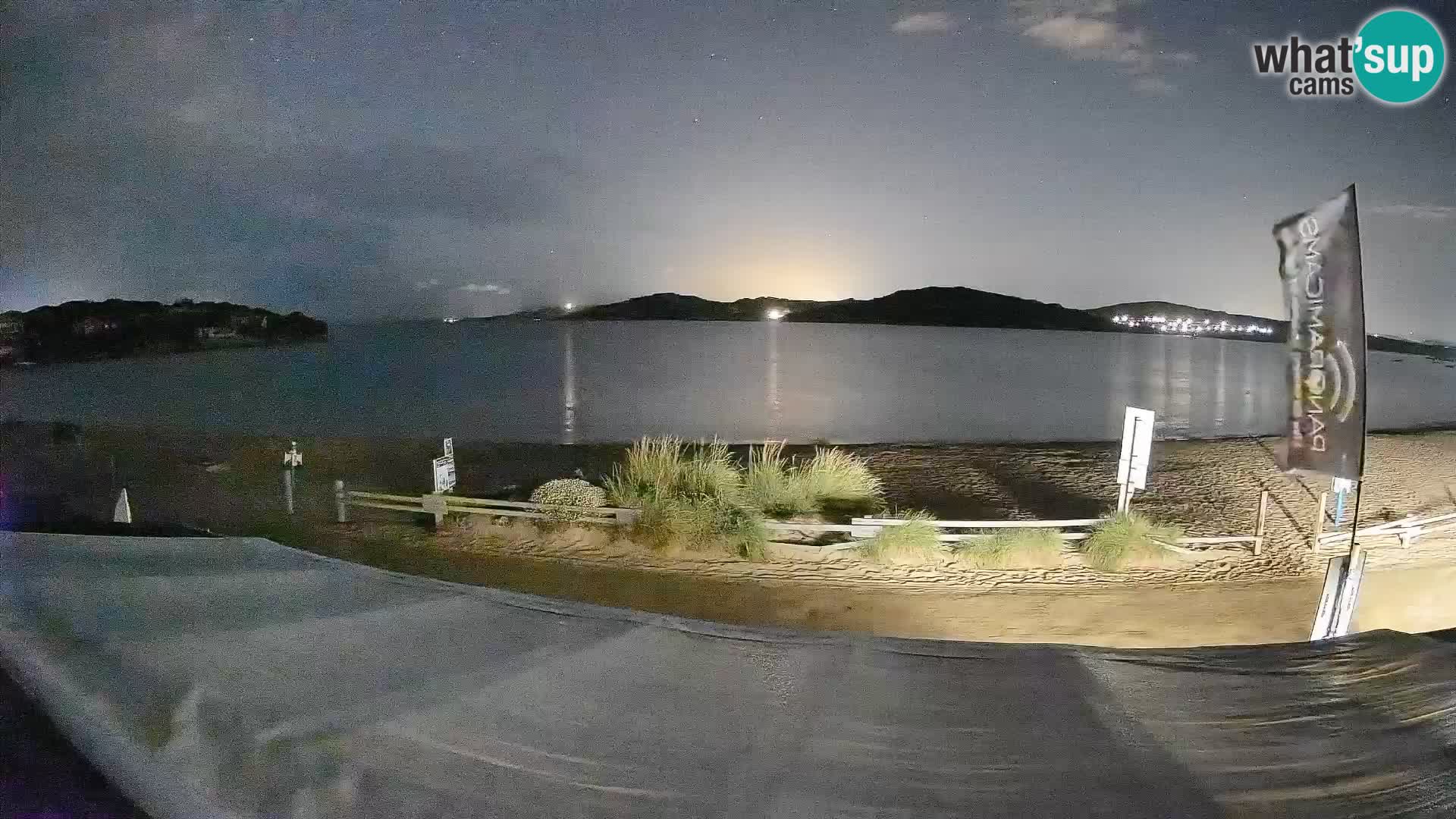 Porto Pollo Windsurfing and Kite surfing live webcam – Sardinia – Italy
