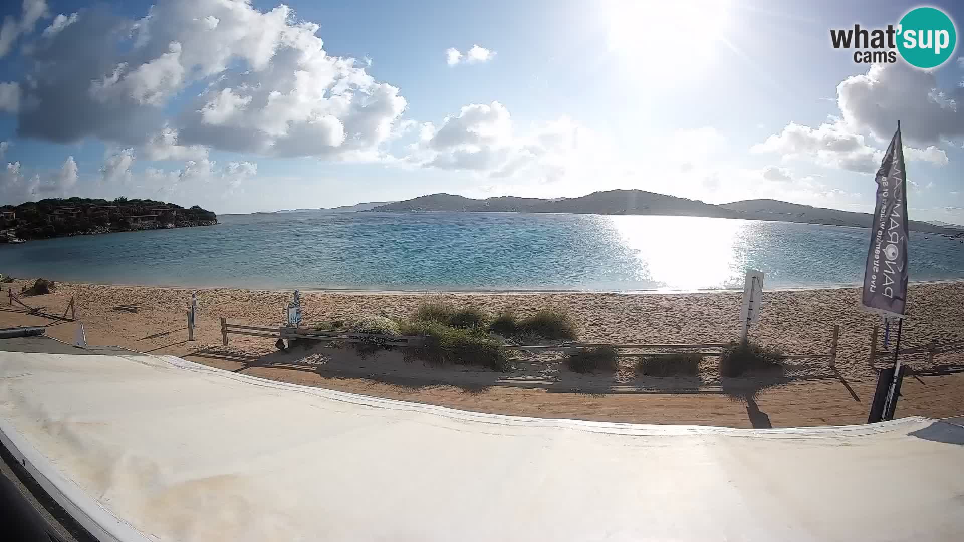 Porto Pollo Windsurfing i Kite surfanje web kamera uživo – Sardinija – Italija