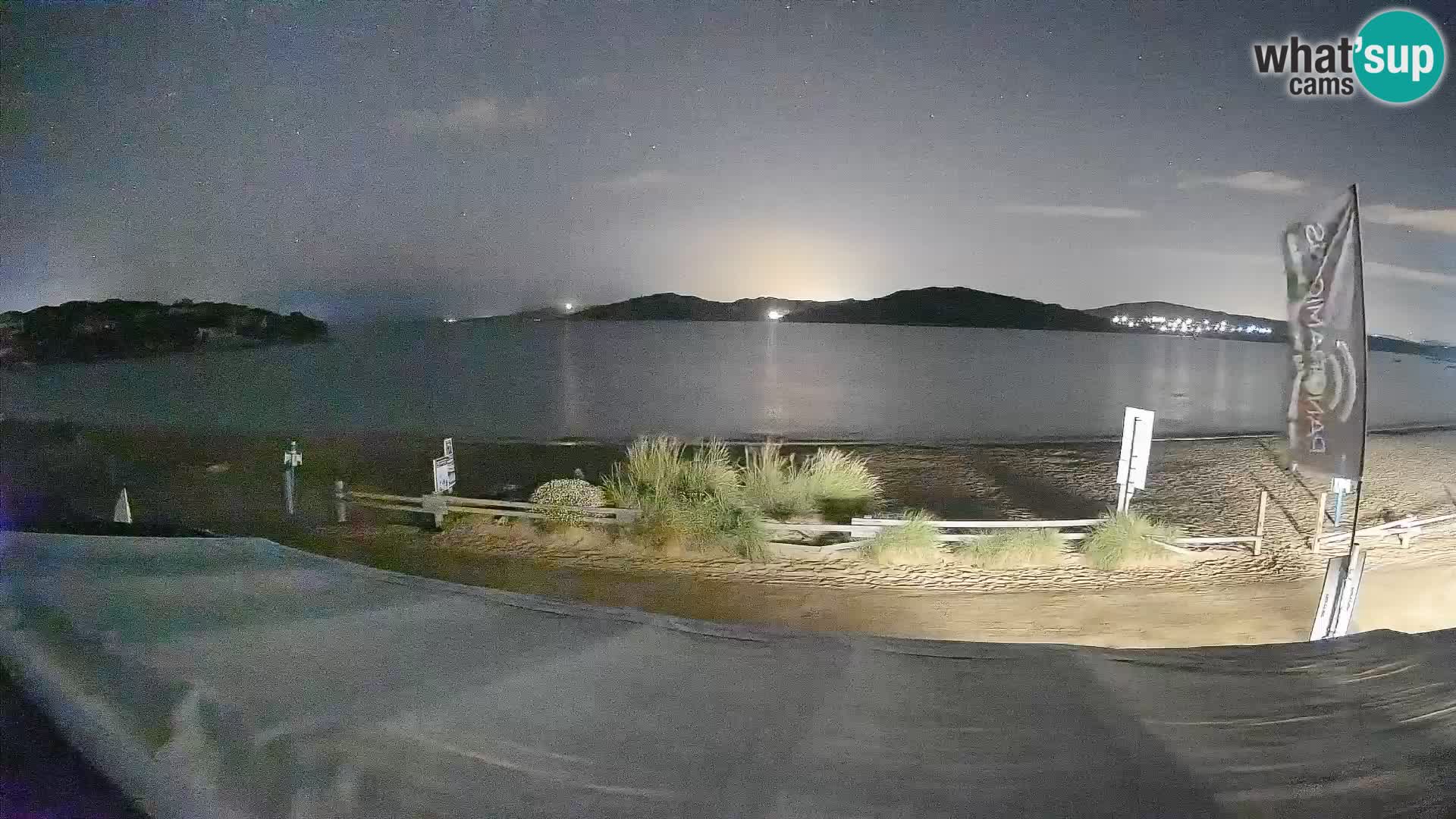 Webcam en direct de planche à voile et de kite surf à Porto Pollo – Sardaigne – Italie