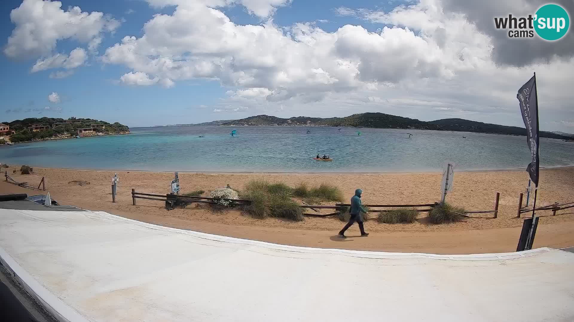 Porto Pollo Windsurf y Kitesurf Webcam en vivo – Cerdeña – Italia