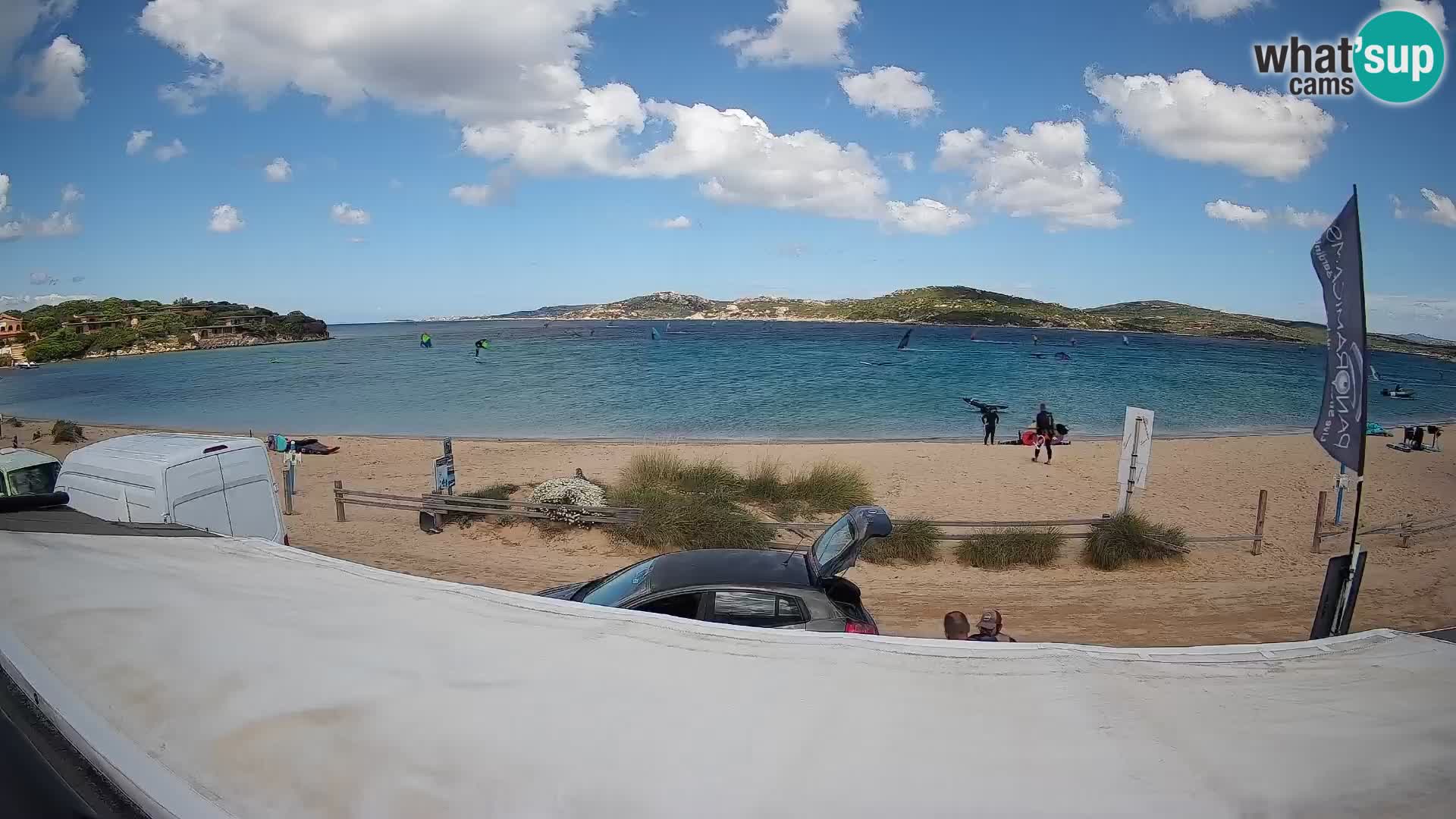 Porto Pollo Windsurf y Kitesurf Webcam en vivo – Cerdeña – Italia