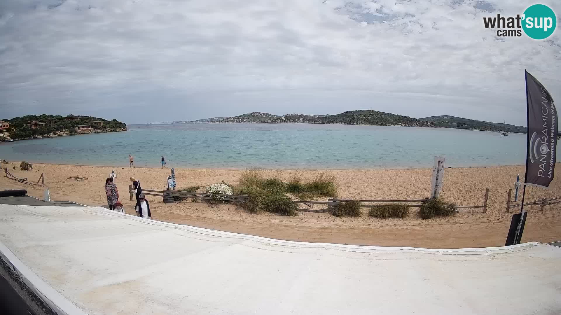 Porto Pollo Windsurfen und Kitesurfen Live-Webcam – Sardinien – Italien