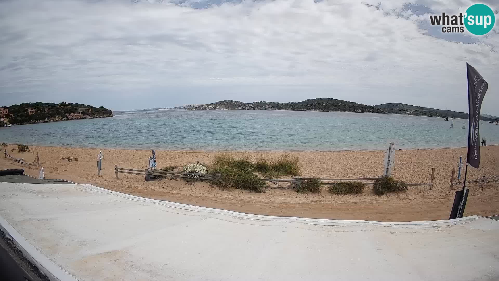 Porto Pollo Windsurfen und Kitesurfen Live-Webcam – Sardinien – Italien