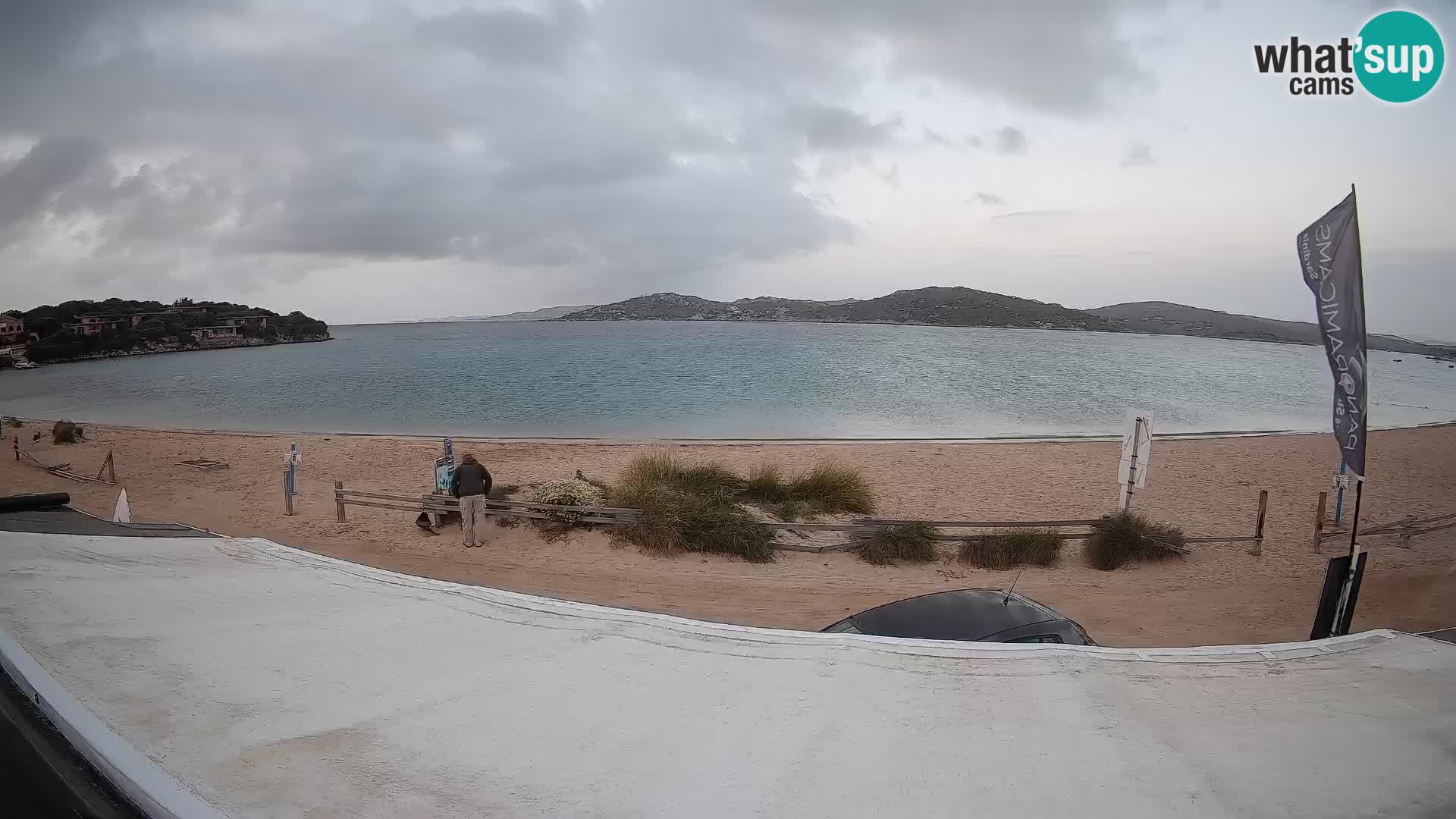 Porto Pollo Windsurfen und Kitesurfen Live-Webcam – Sardinien – Italien