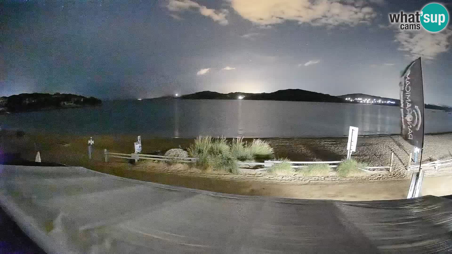 Porto Pollo Windsurfing and Kite surfing live webcam – Sardinia – Italy