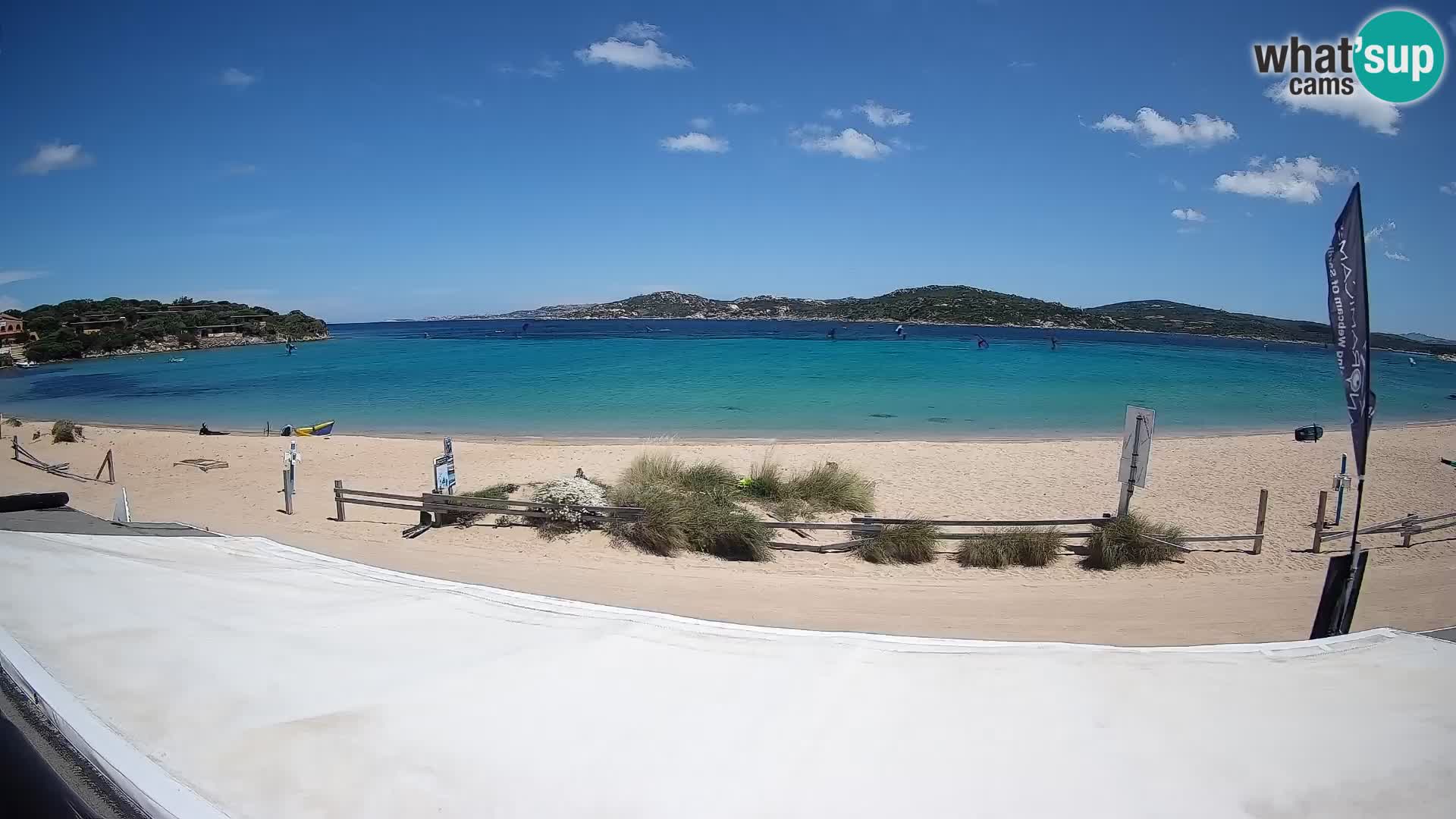 Porto Pollo Windsurf y Kitesurf Webcam en vivo – Cerdeña – Italia