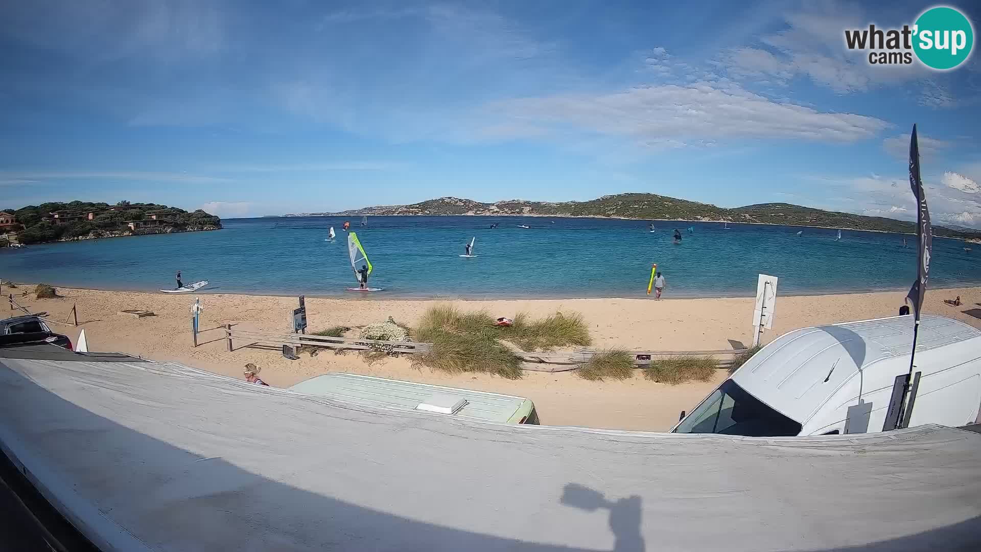 Porto Pollo Windsurf y Kitesurf Webcam en vivo – Cerdeña – Italia