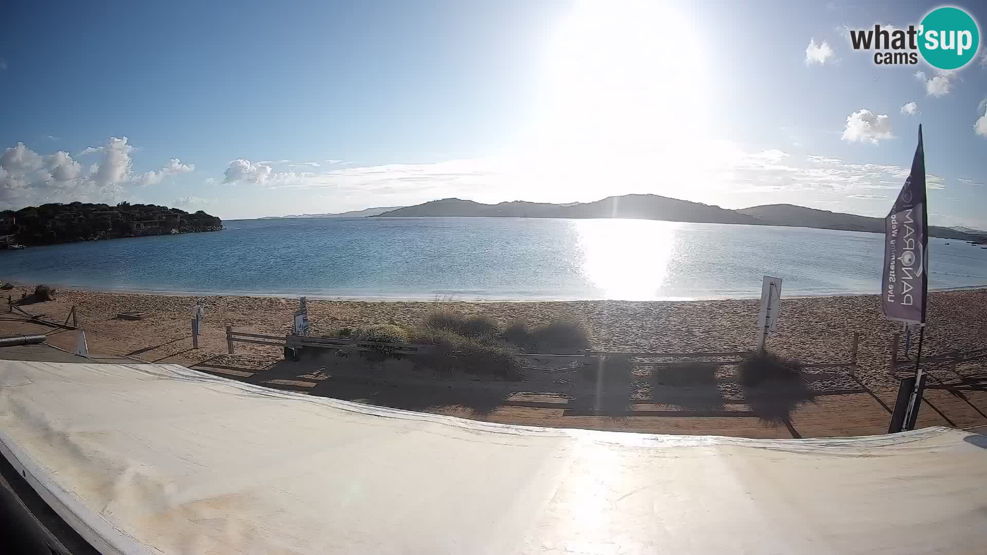 Porto Pollo Windsurfing and Kite surfing live webcam – Sardinia – Italy