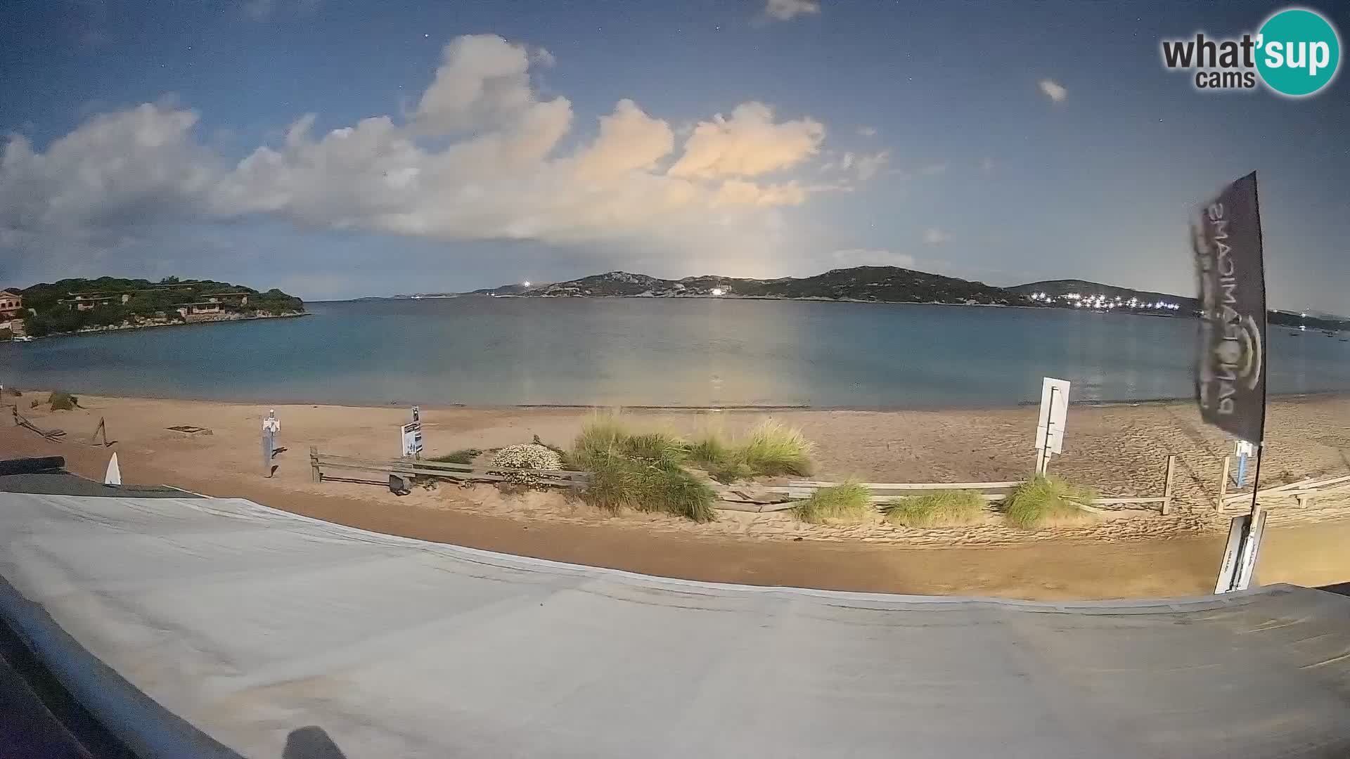Webcam en direct de planche à voile et de kite surf à Porto Pollo – Sardaigne – Italie