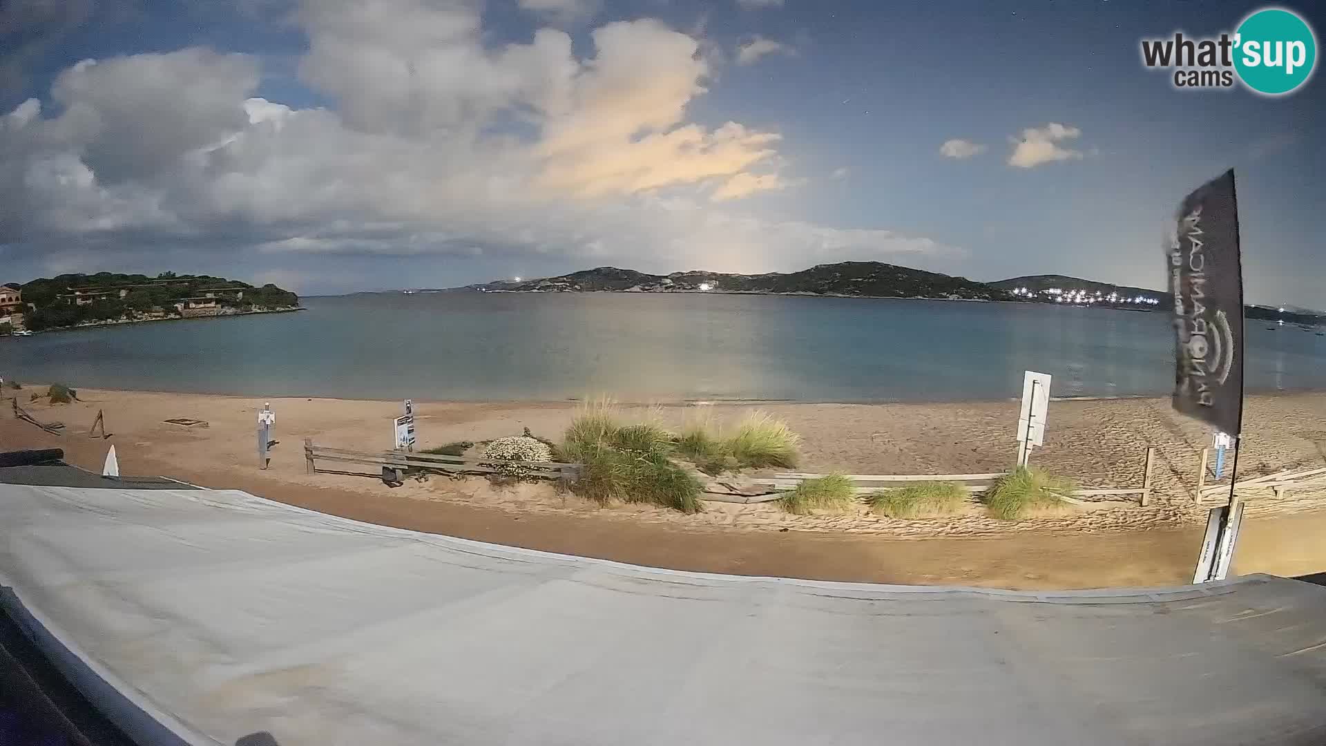 Webcam en direct de planche à voile et de kite surf à Porto Pollo – Sardaigne – Italie