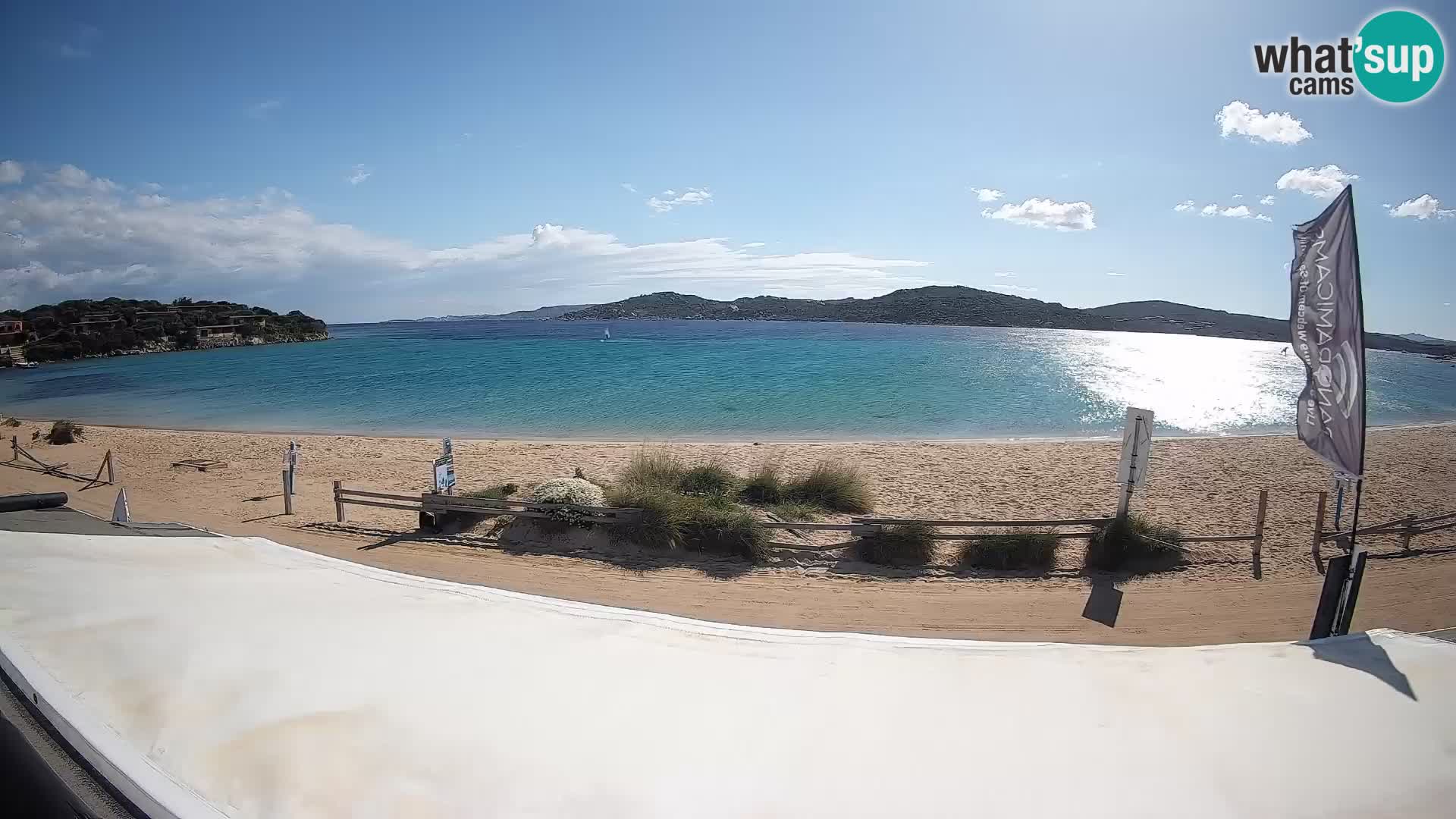Porto Pollo Windsurfen und Kitesurfen Live-Webcam – Sardinien – Italien