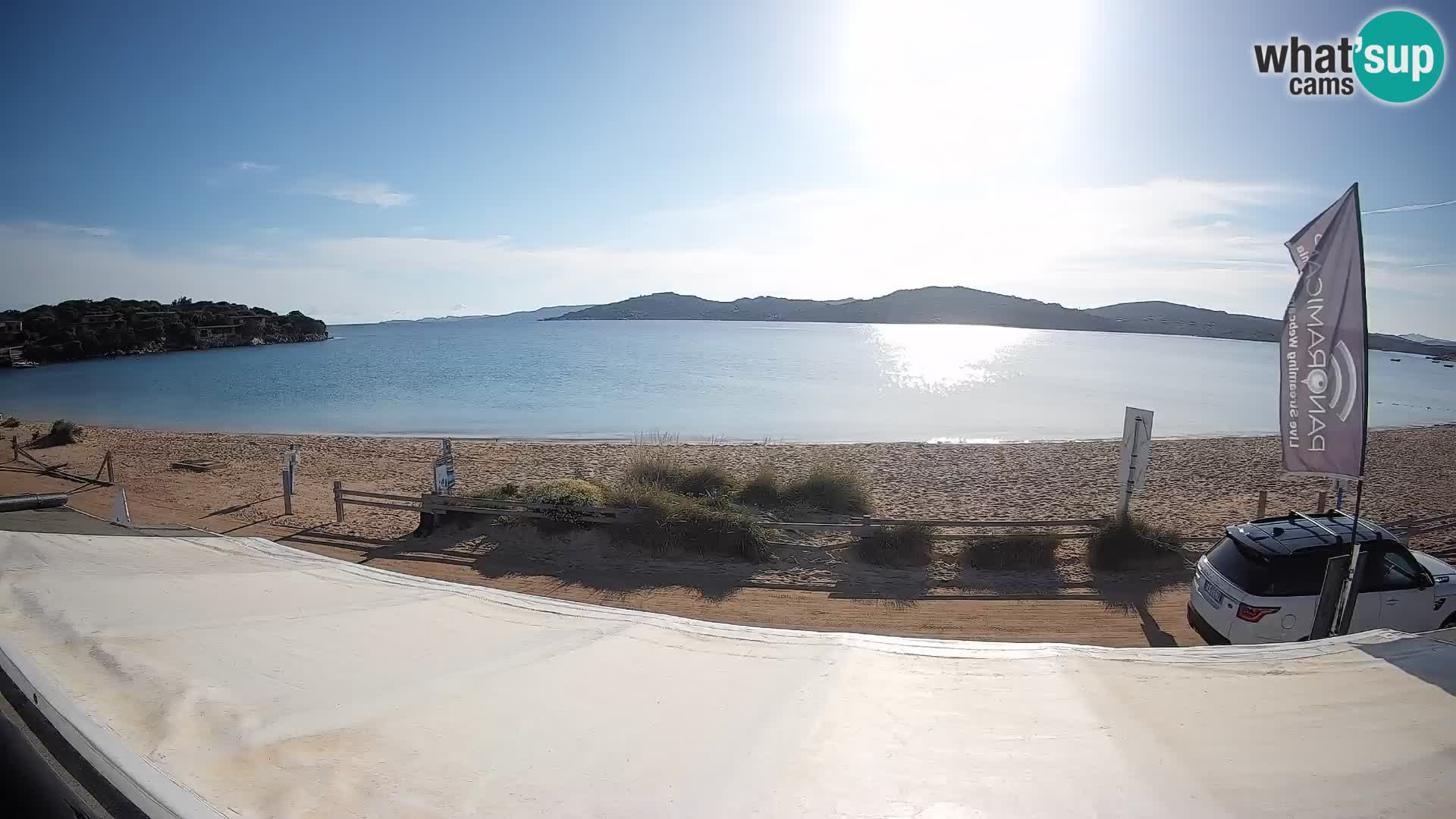 Porto Pollo Windsurfing and Kite surfing live webcam – Sardinia – Italy