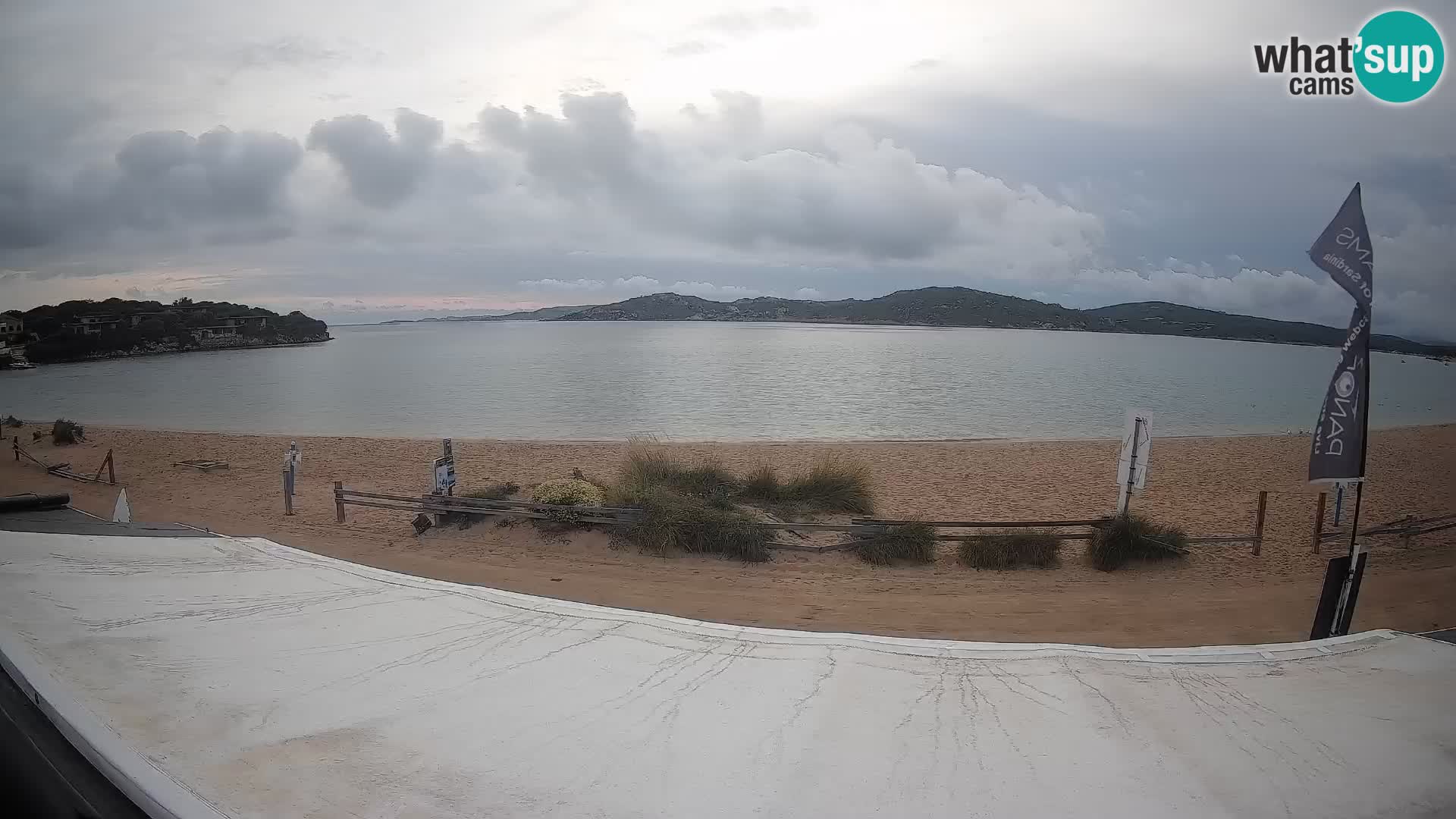 Porto Pollo Windsurfen und Kitesurfen Live-Webcam – Sardinien – Italien