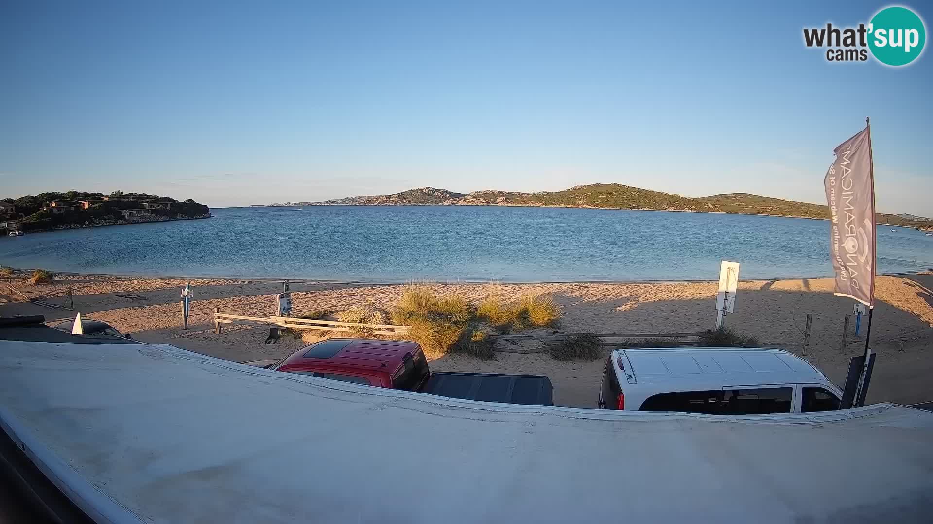 Porto Pollo Windsurfing i Kite surfanje web kamera uživo – Sardinija – Italija