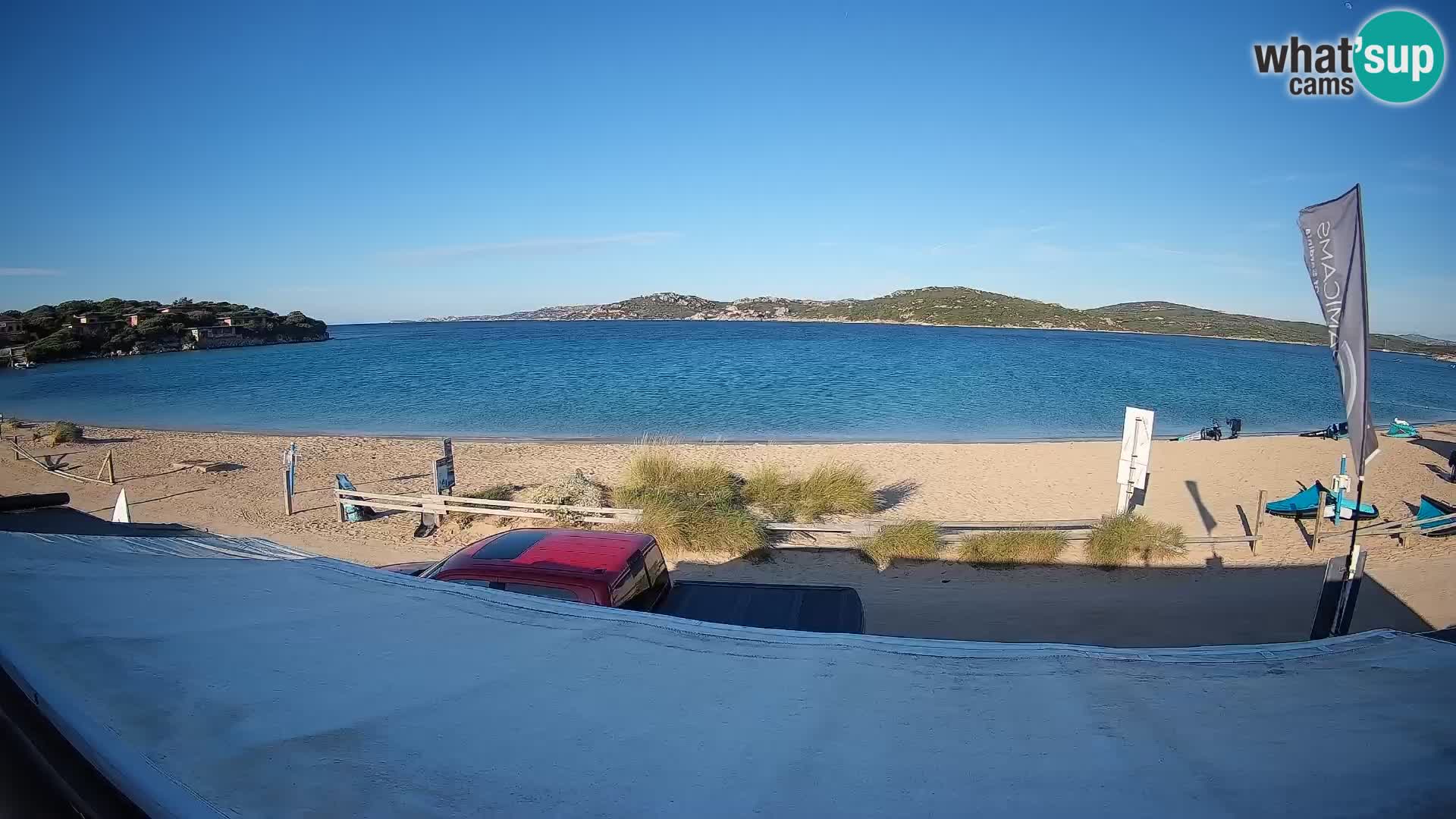 Porto Pollo Windsurf y Kitesurf Webcam en vivo – Cerdeña – Italia