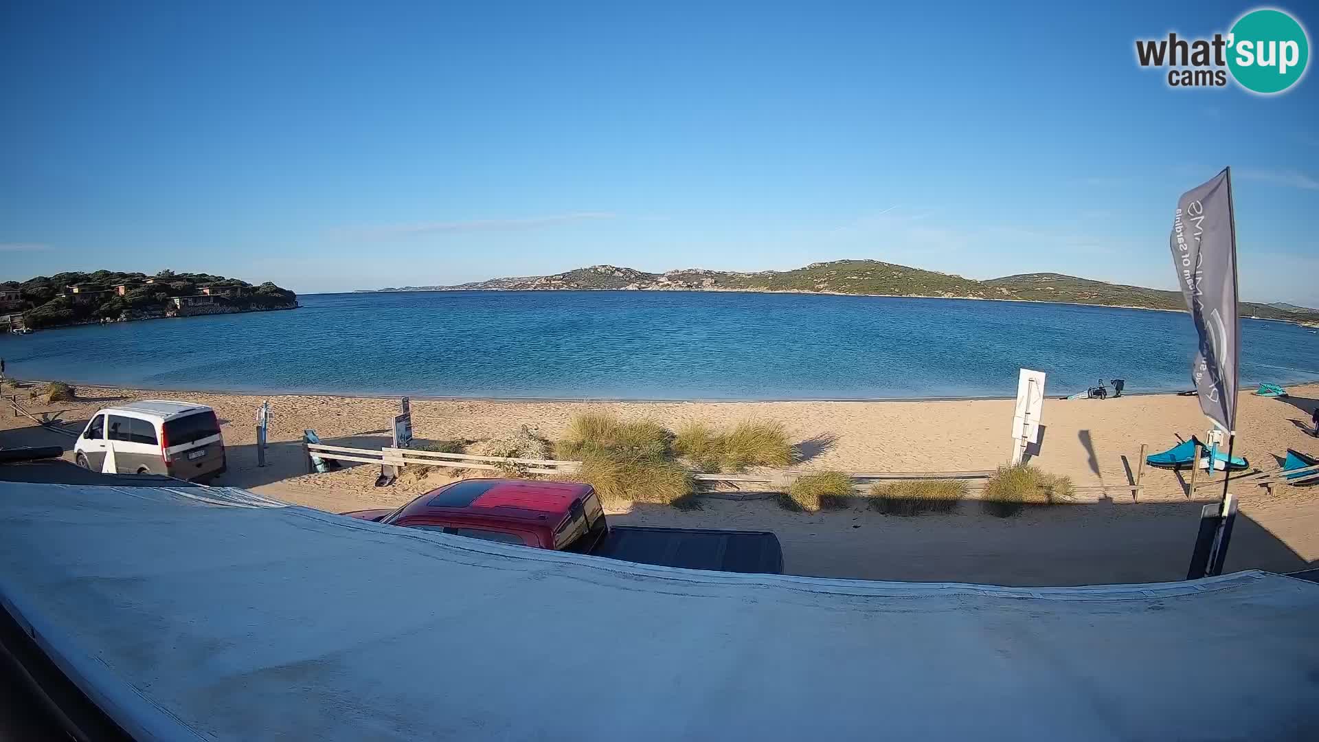 Porto Pollo Windsurfing i Kite surfanje web kamera uživo – Sardinija – Italija