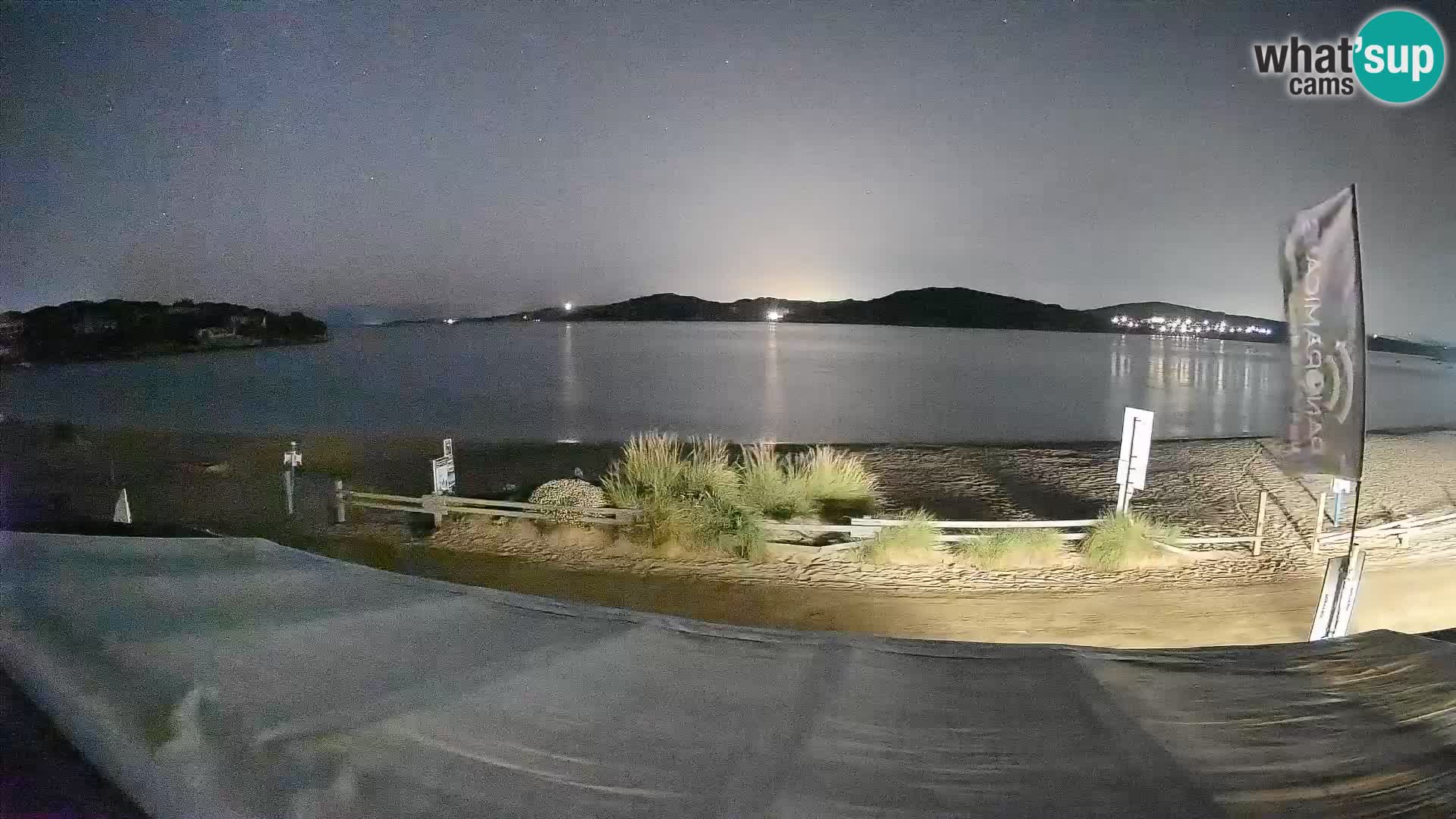Porto Pollo Windsurfing and Kite surfing live webcam – Sardinia – Italy