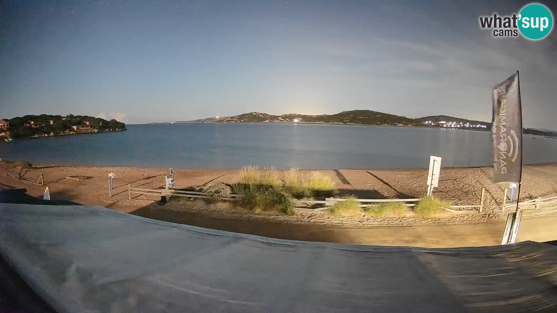 Porto Pollo Windsurfing and Kite surfing live webcam – Sardinia – Italy