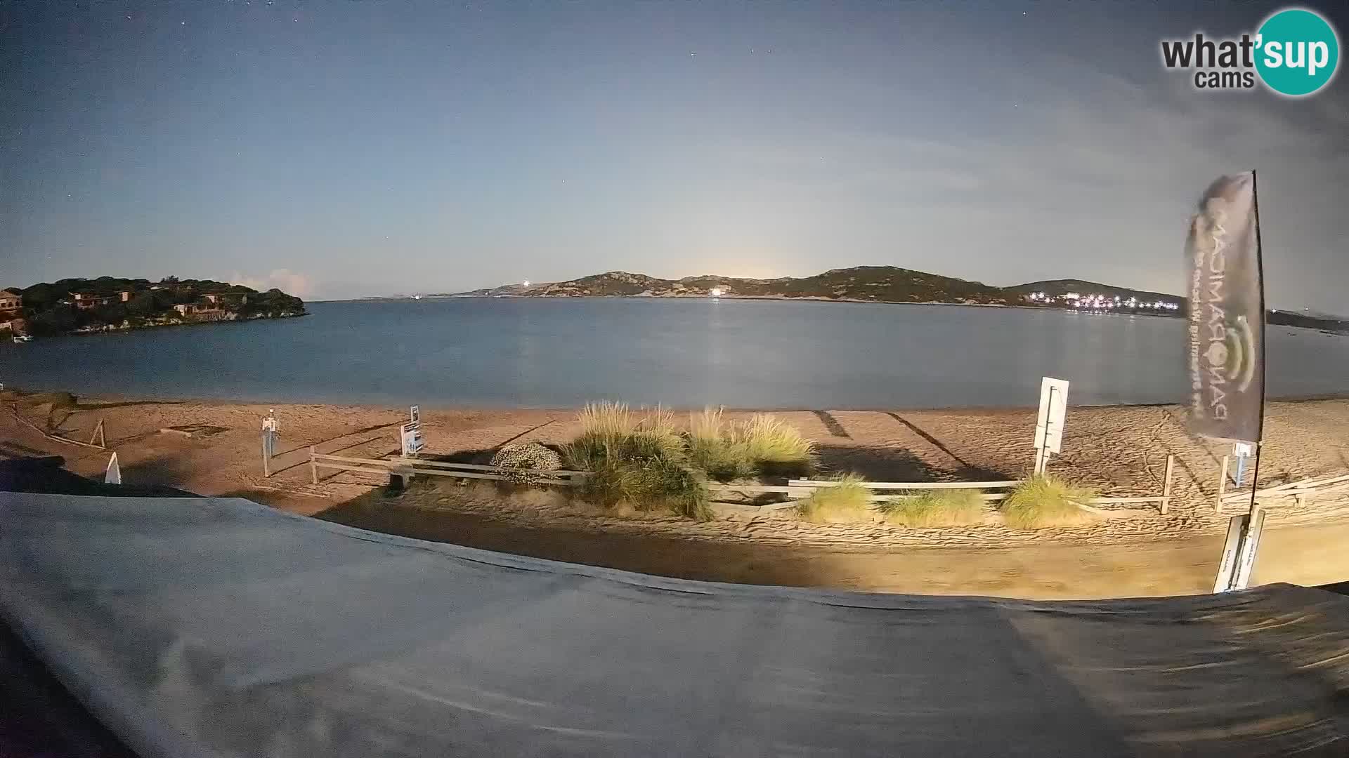 Porto Pollo Windsurfing and Kite surfing live webcam – Sardinia – Italy