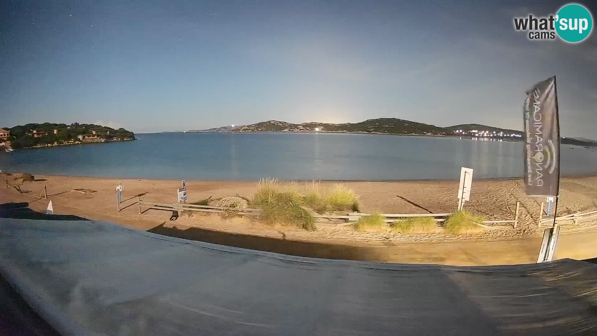 Porto Pollo Windsurfen und Kitesurfen Live-Webcam – Sardinien – Italien