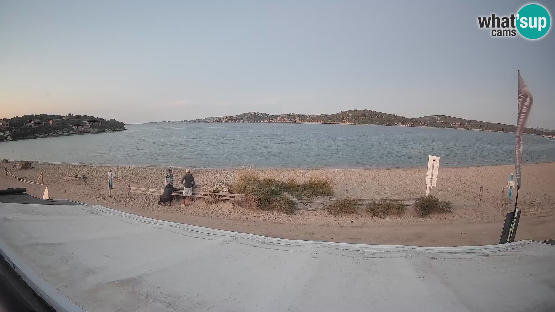 Porto Pollo Windsurfing and Kite surfing live webcam – Sardinia – Italy