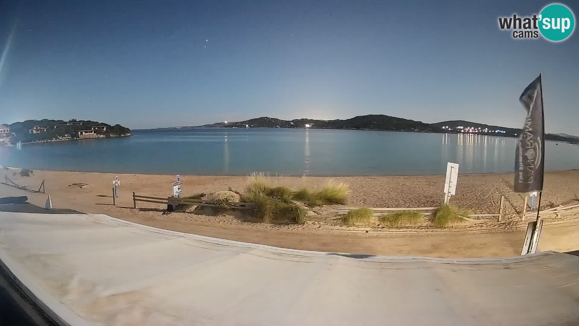 Porto Pollo Windsurfen und Kitesurfen Live-Webcam – Sardinien – Italien