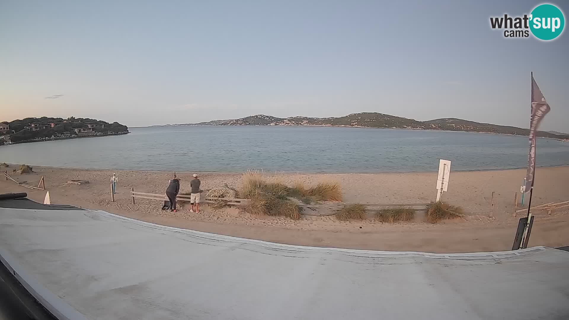 Porto Pollo Windsurfen und Kitesurfen Live-Webcam – Sardinien – Italien