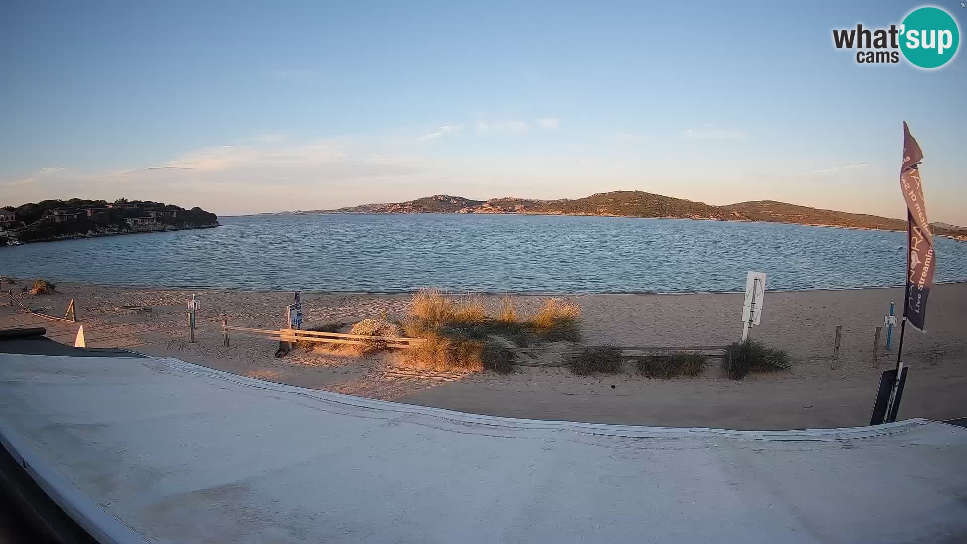 Webcam en direct de planche à voile et de kite surf à Porto Pollo – Sardaigne – Italie