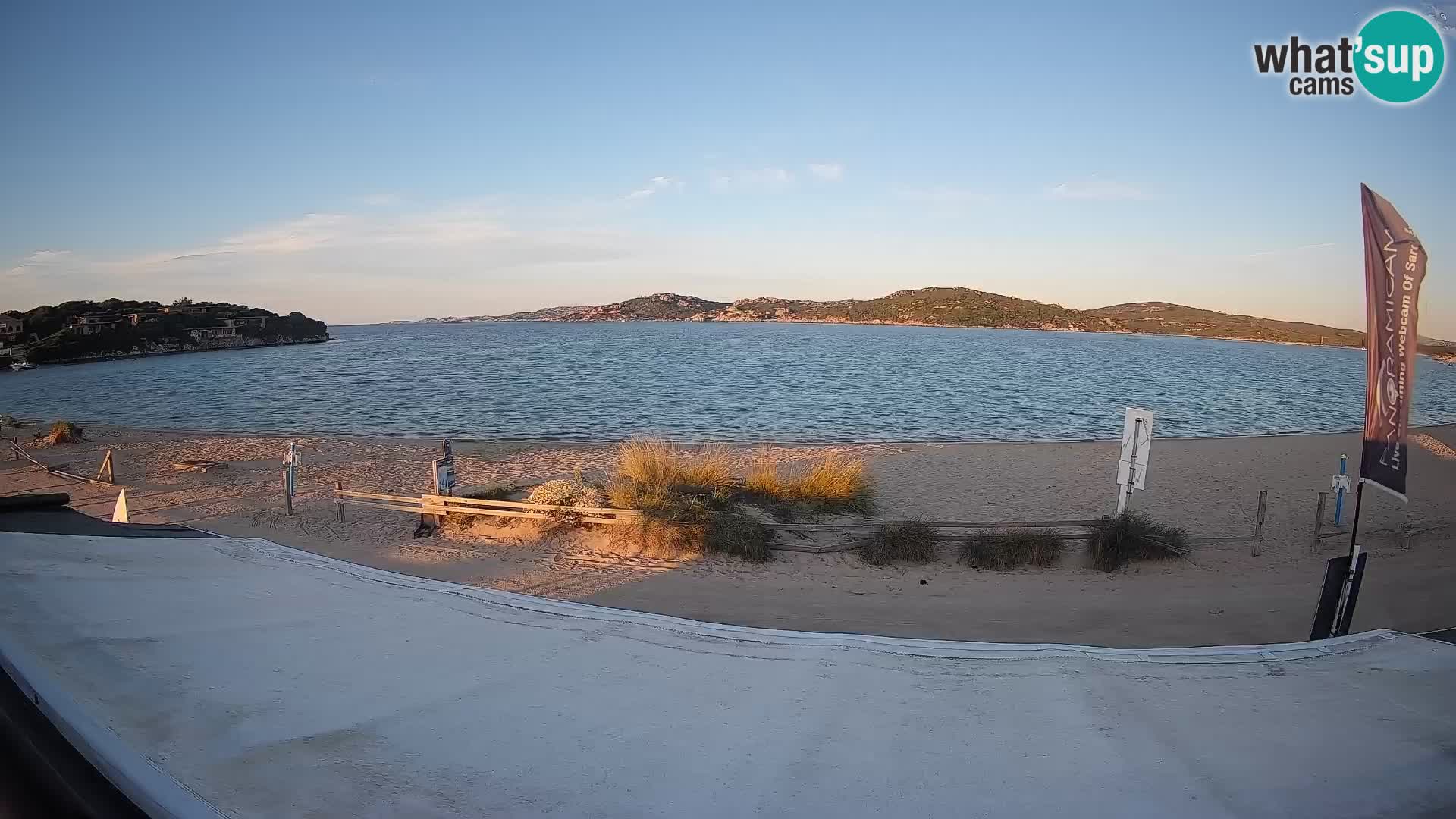 Porto Pollo Windsurfing and Kite surfing live webcam – Sardinia – Italy