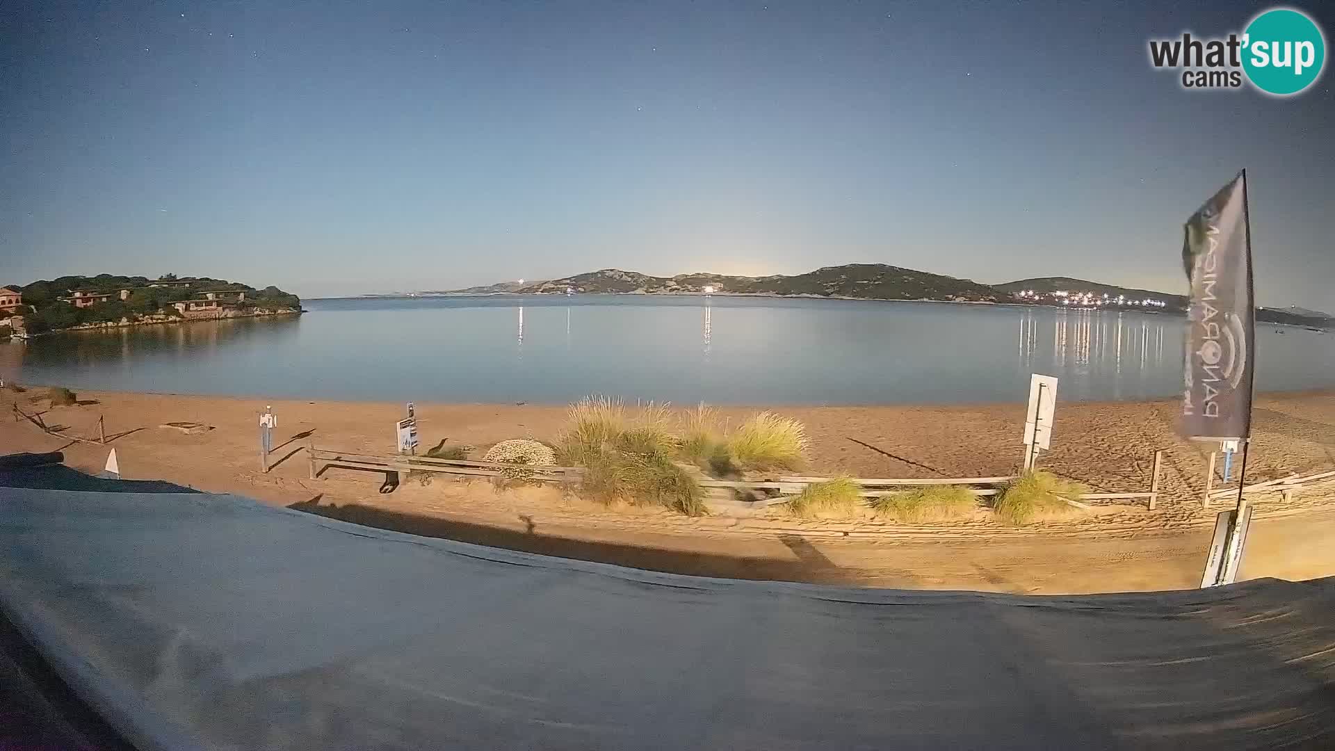 Porto Pollo Windsurfing and Kite surfing live webcam – Sardinia – Italy