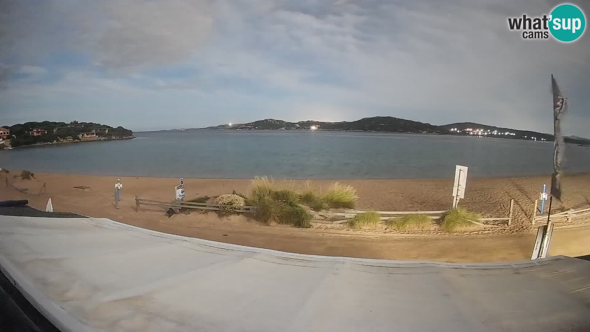 Porto Pollo Windsurfing and Kite surfing live webcam – Sardinia – Italy