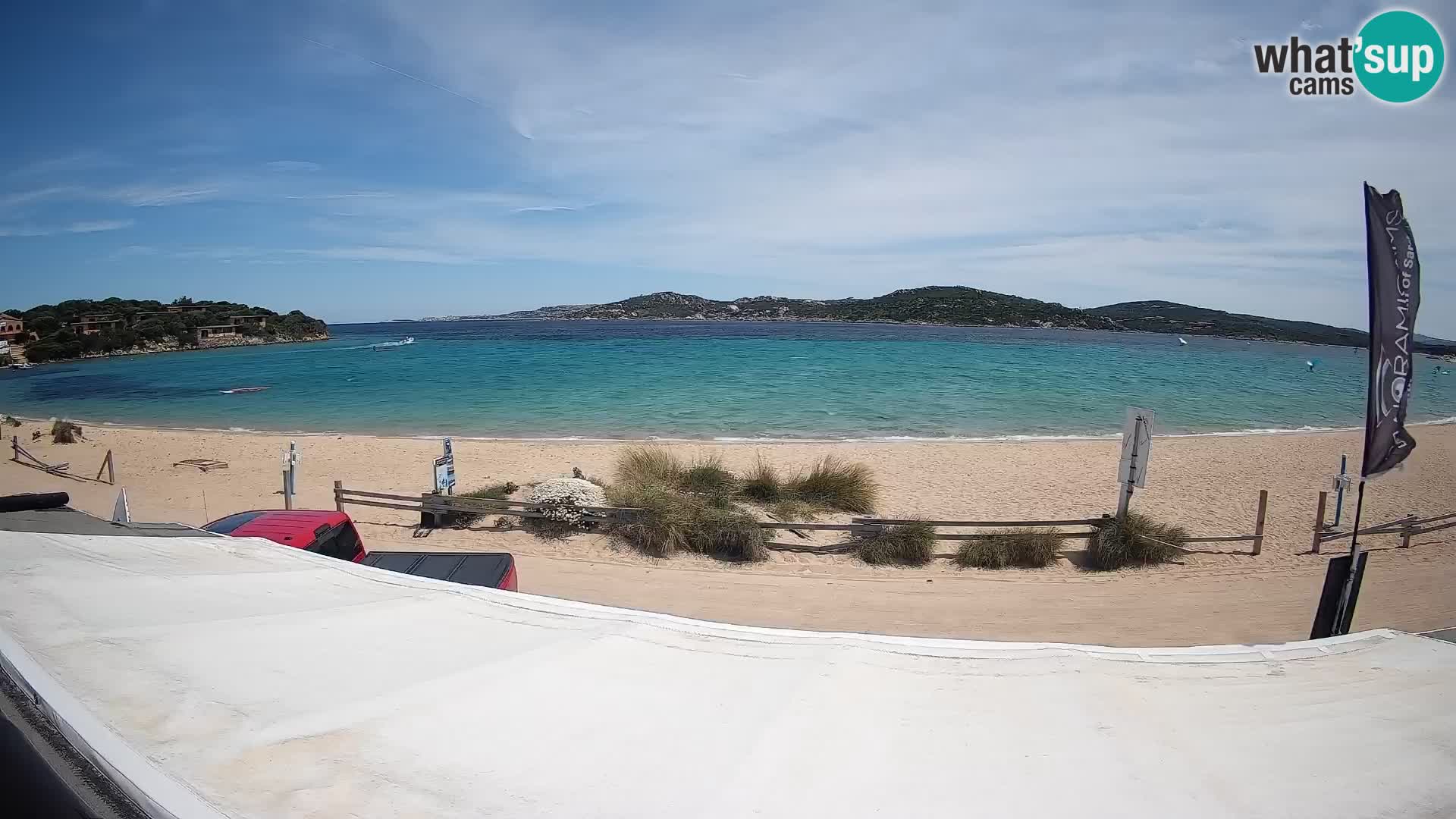 Porto Pollo Windsurf y Kitesurf Webcam en vivo – Cerdeña – Italia