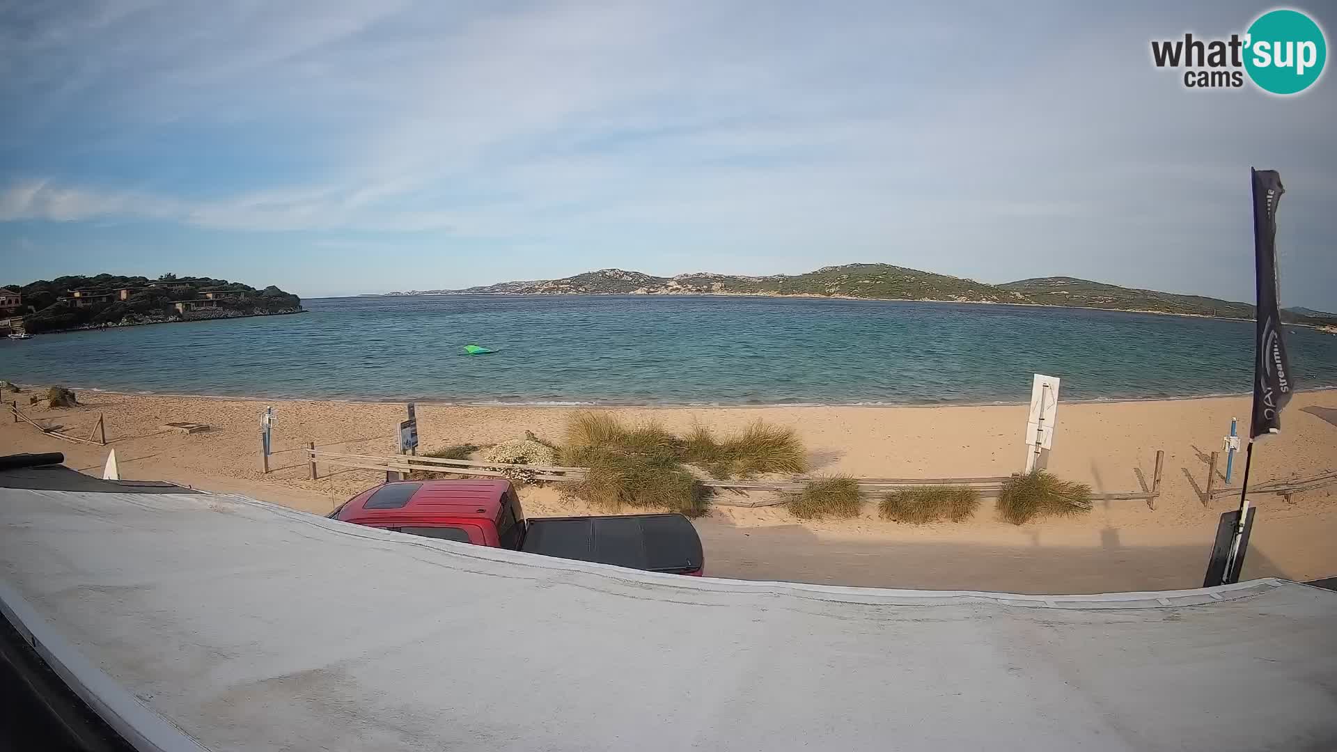 Porto Pollo Windsurfen und Kitesurfen Live-Webcam – Sardinien – Italien
