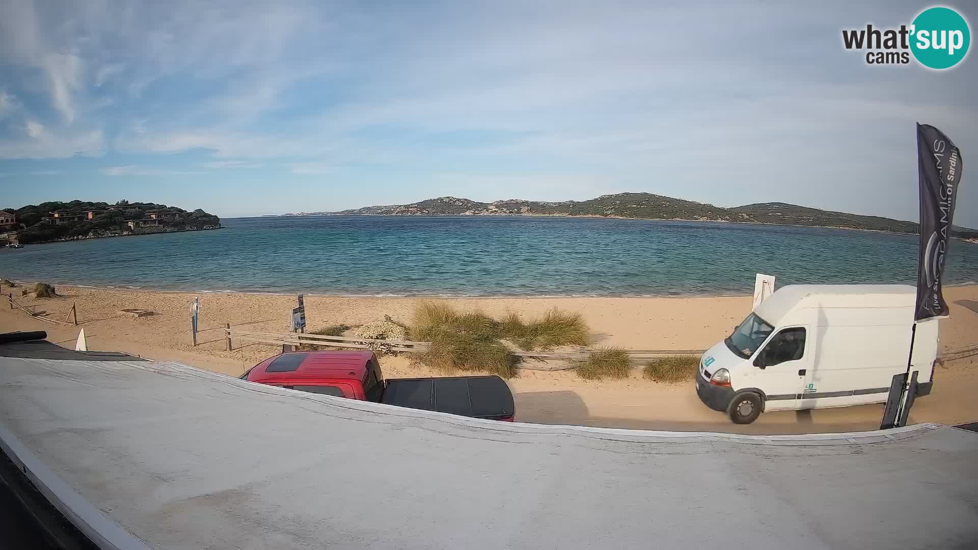 Porto Pollo Windsurfing and Kite surfing live webcam – Sardinia – Italy