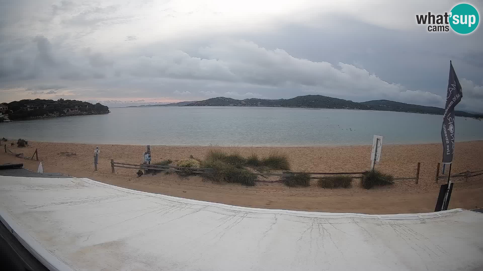 Porto Pollo Windsurfen und Kitesurfen Live-Webcam – Sardinien – Italien