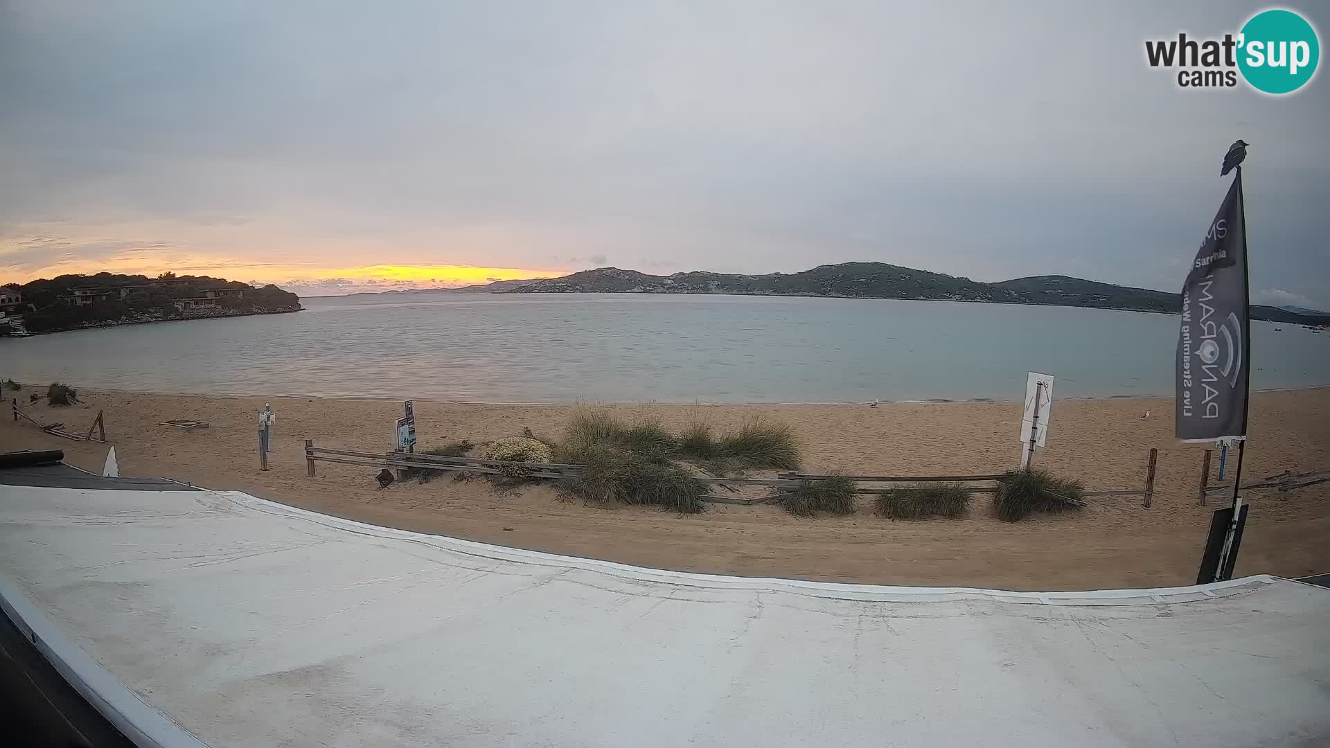 Porto Pollo Windsurfen und Kitesurfen Live-Webcam – Sardinien – Italien
