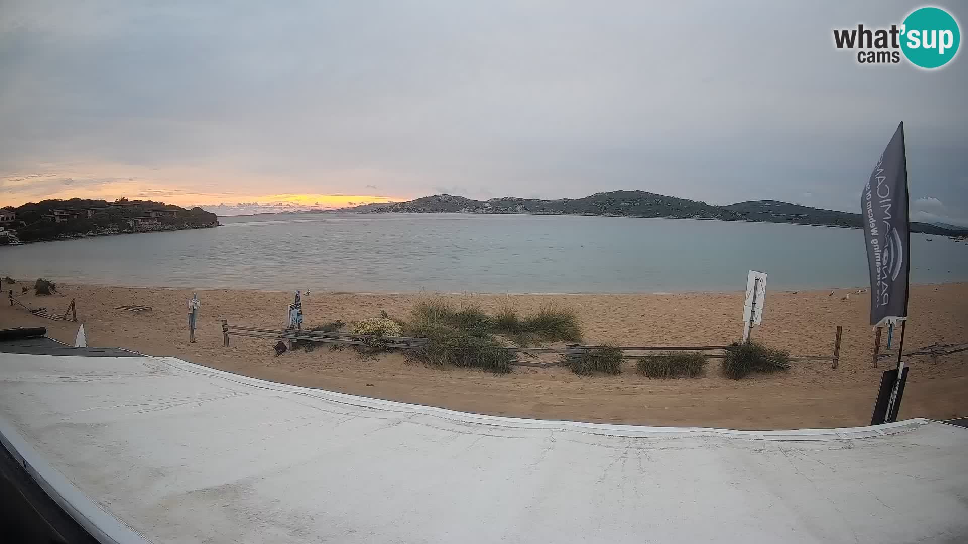 Porto Pollo Windsurfen und Kitesurfen Live-Webcam – Sardinien – Italien