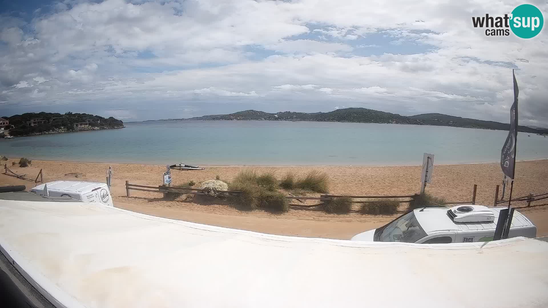Porto Pollo Windsurf y Kitesurf Webcam en vivo – Cerdeña – Italia