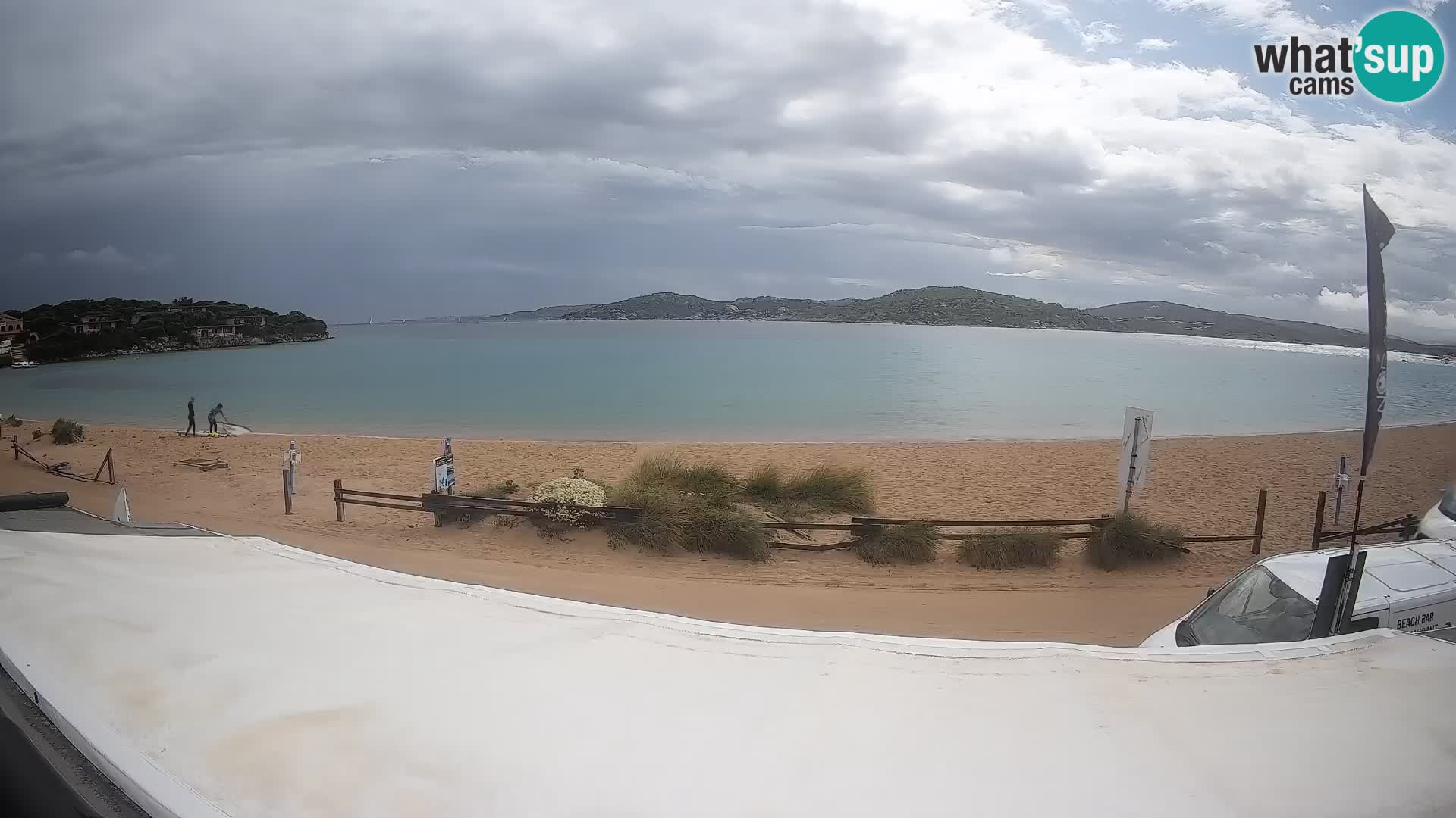 Porto Pollo Windsurfen und Kitesurfen Live-Webcam – Sardinien – Italien