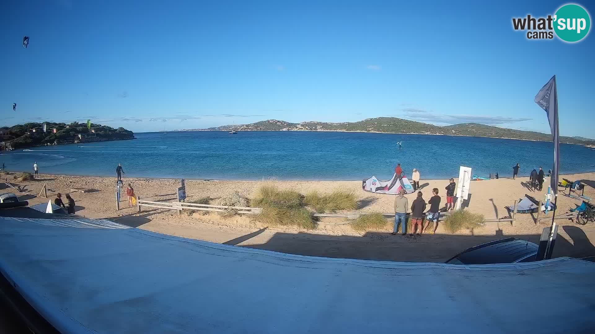 Porto Pollo Windsurf y Kitesurf Webcam en vivo – Cerdeña – Italia