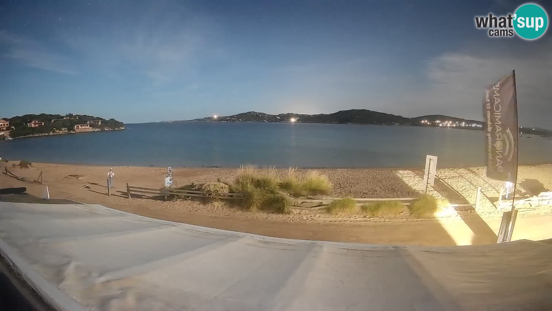 Porto Pollo Windsurfing and Kite surfing live webcam – Sardinia – Italy