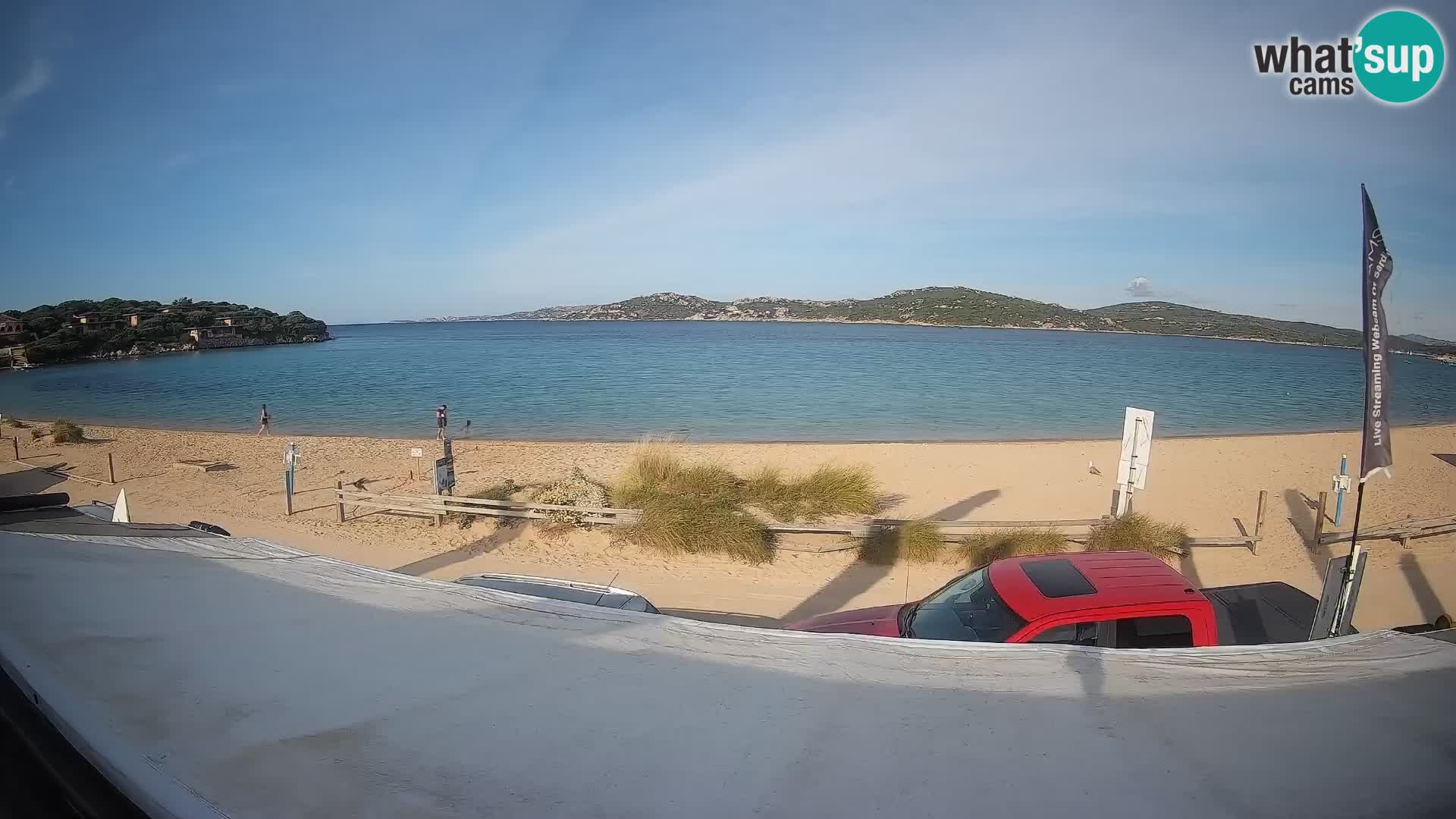 Porto Pollo Windsurfing and Kite surfing live webcam – Sardinia – Italy