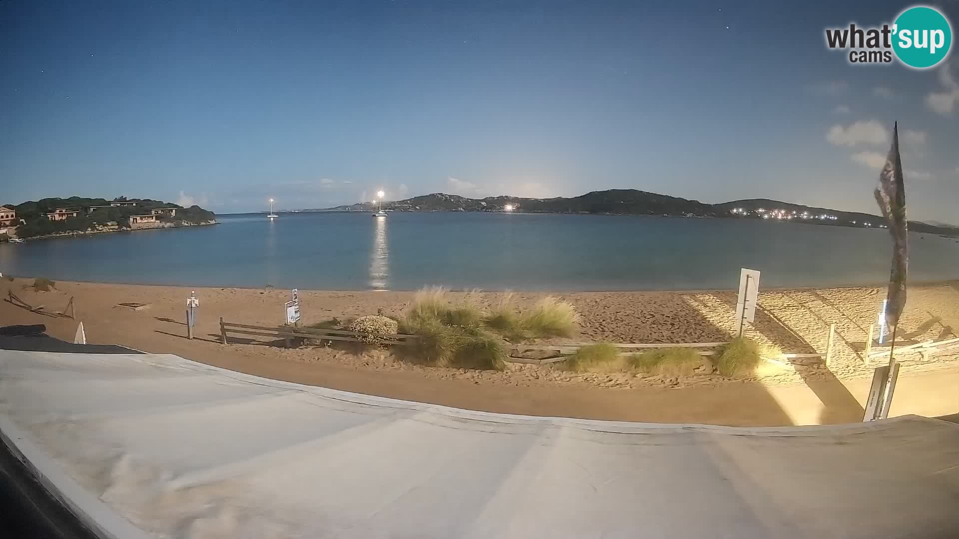 Porto Pollo Windsurfing and Kite surfing live webcam – Sardinia – Italy
