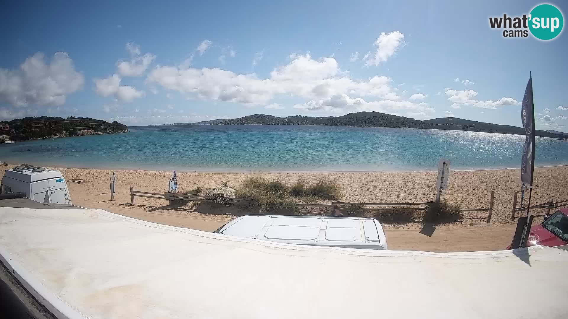 Porto Pollo Windsurfen und Kitesurfen Live-Webcam – Sardinien – Italien