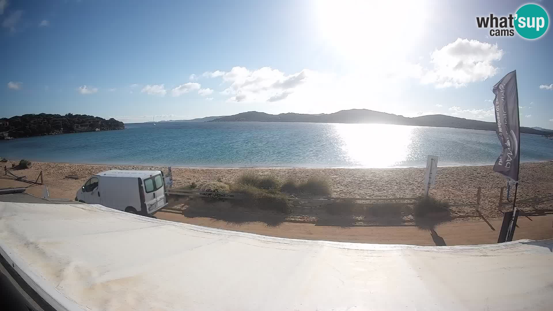 Porto Pollo Windsurfing and Kite surfing live webcam – Sardinia – Italy