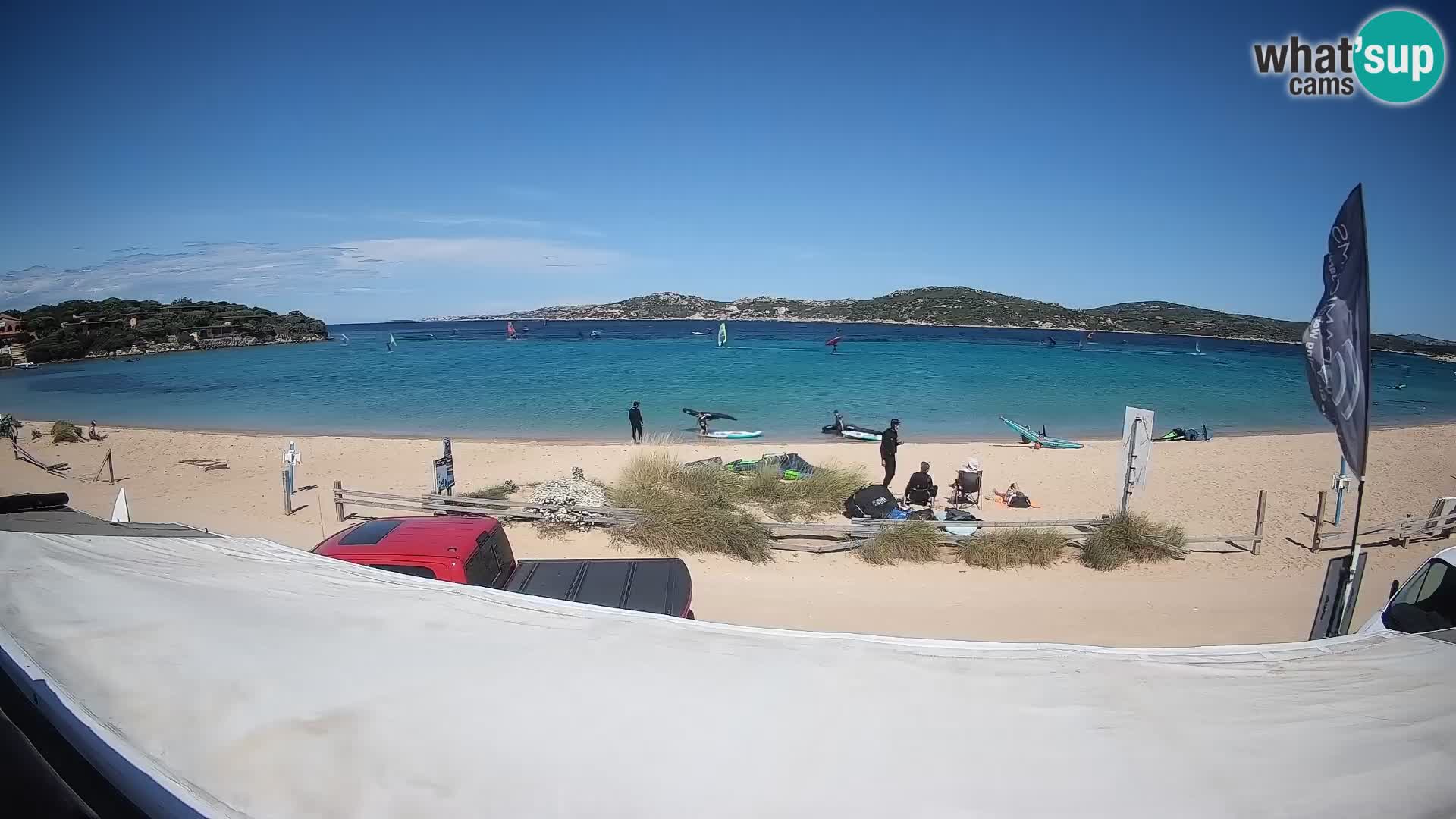 Porto Pollo Windsurf y Kitesurf Webcam en vivo – Cerdeña – Italia