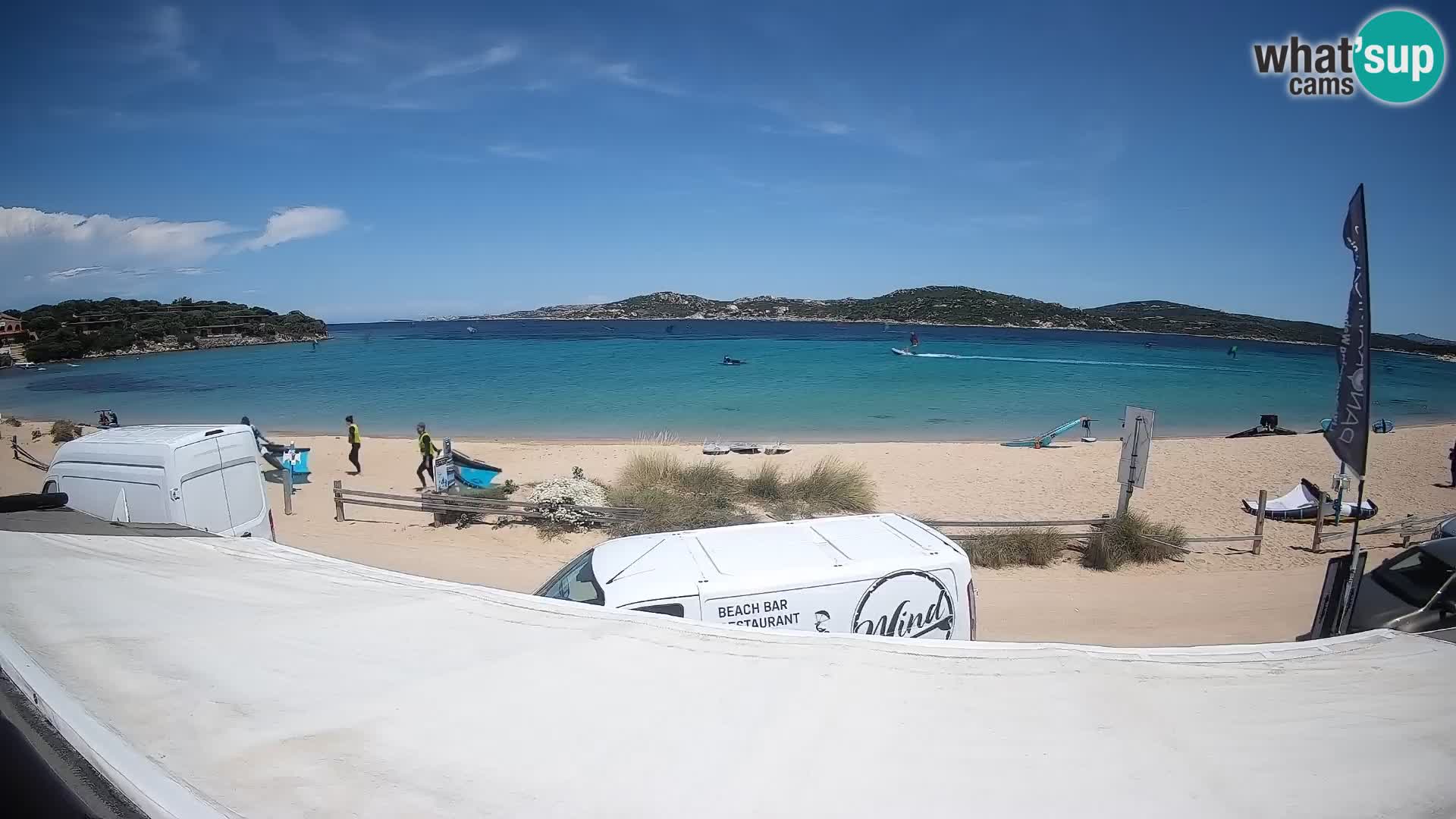 Porto Pollo Windsurf y Kitesurf Webcam en vivo – Cerdeña – Italia