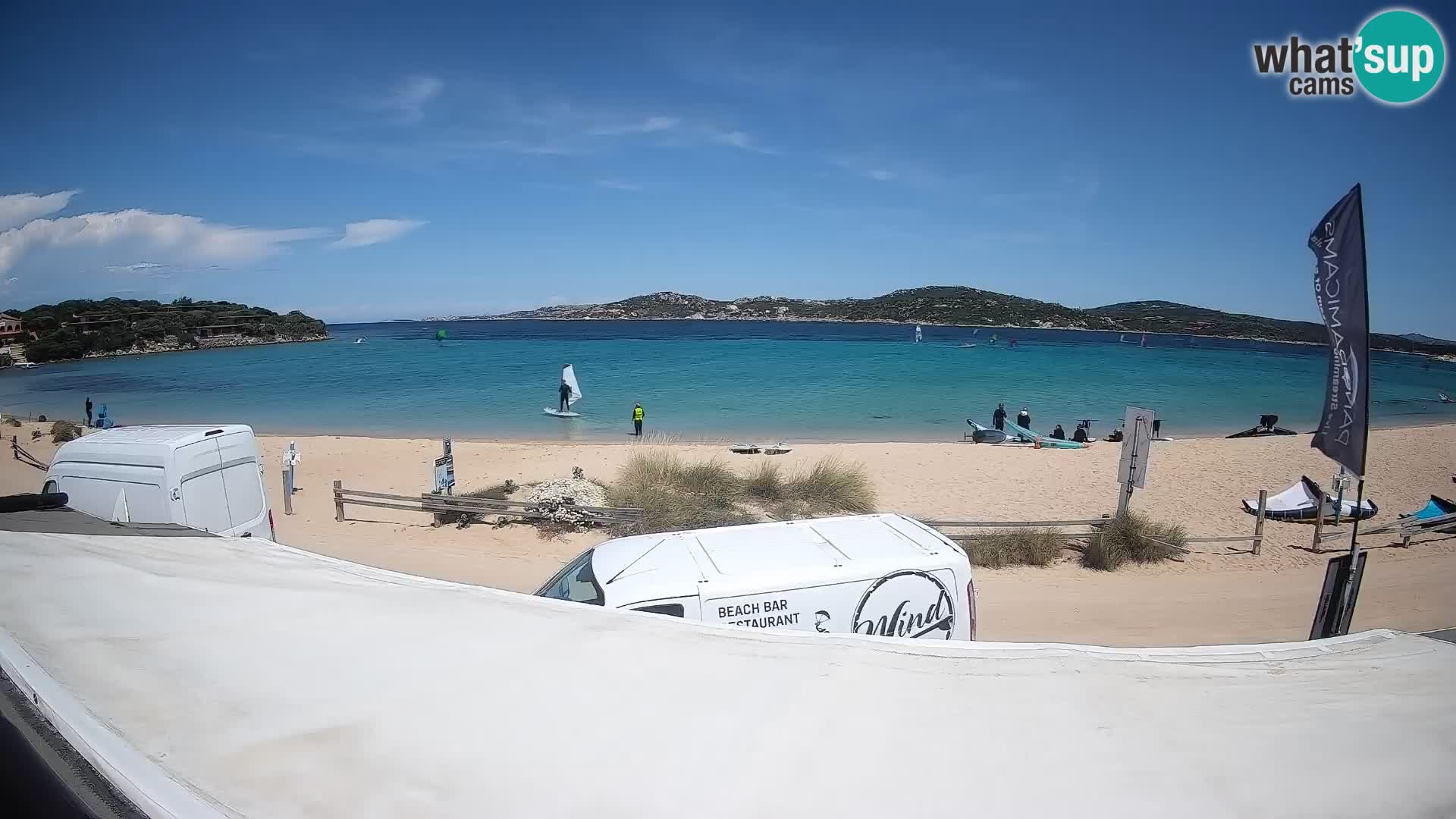 Porto Pollo Windsurf y Kitesurf Webcam en vivo – Cerdeña – Italia