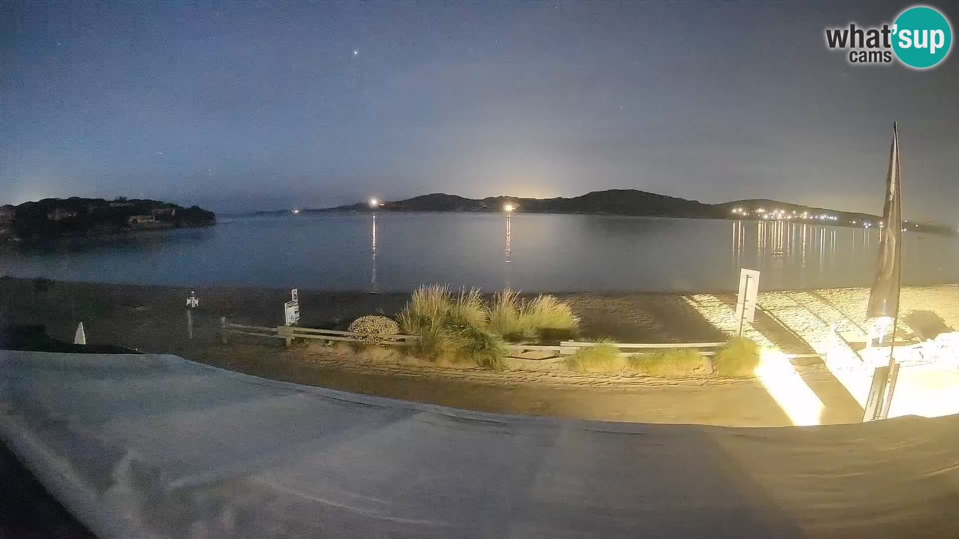 Webcam en direct de planche à voile et de kite surf à Porto Pollo – Sardaigne – Italie